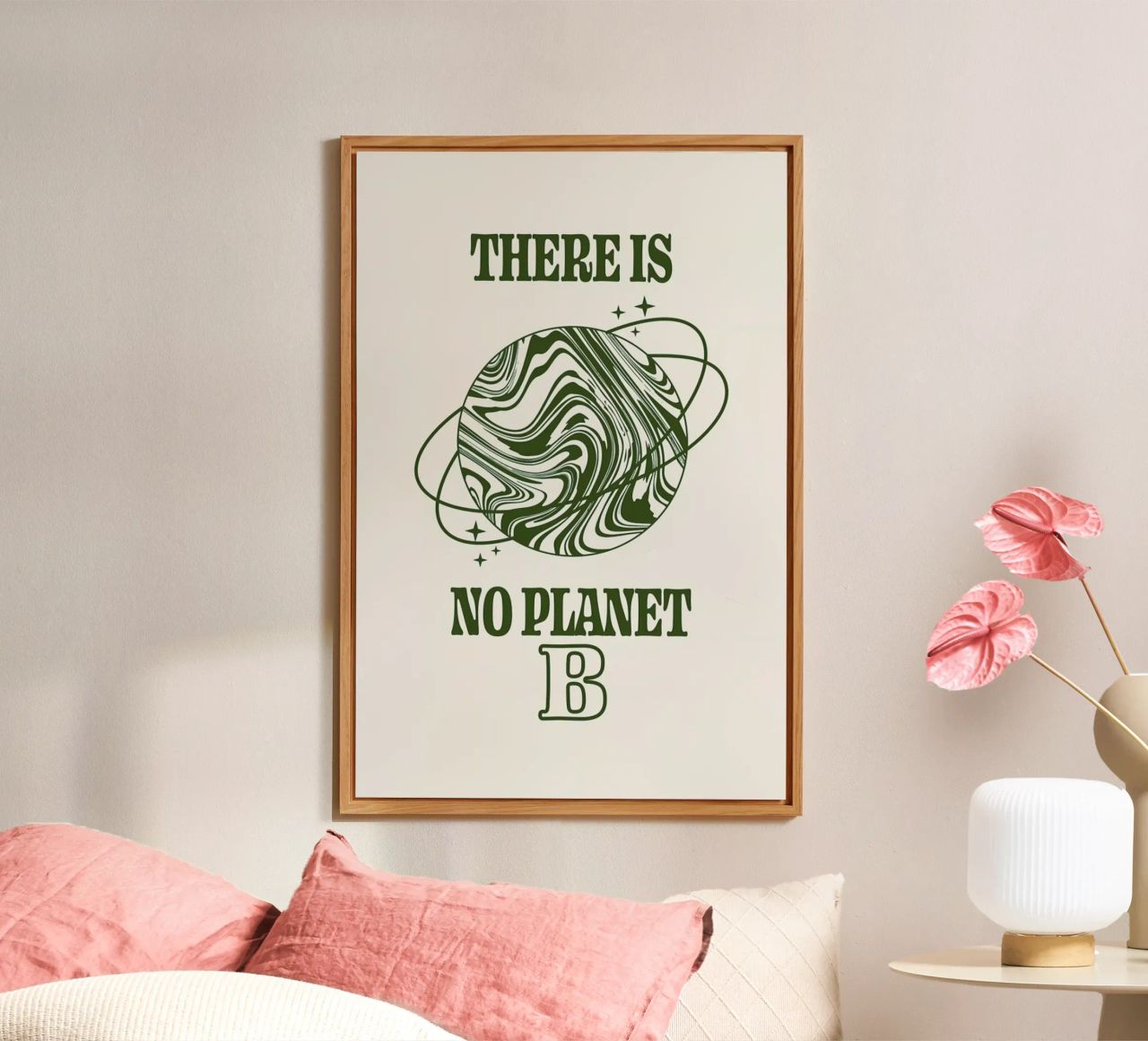 There Is No Planet B alluminio dibond da cafelab