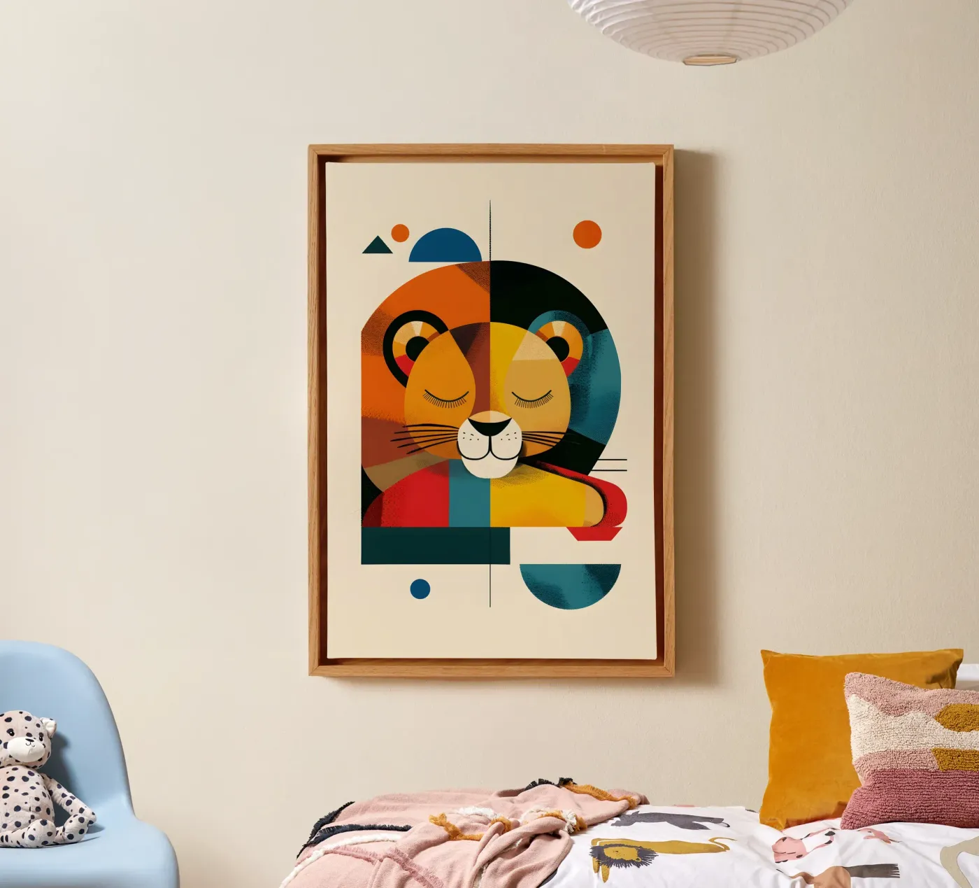 Dreams in Primary Colors toile de wonderfolk