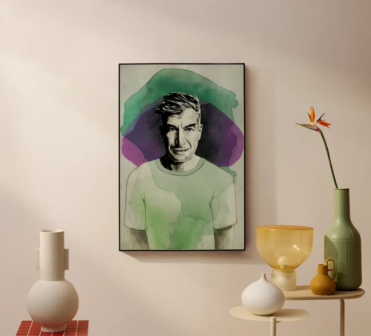 Maurizio Cattelan plexiglass da David Diehl