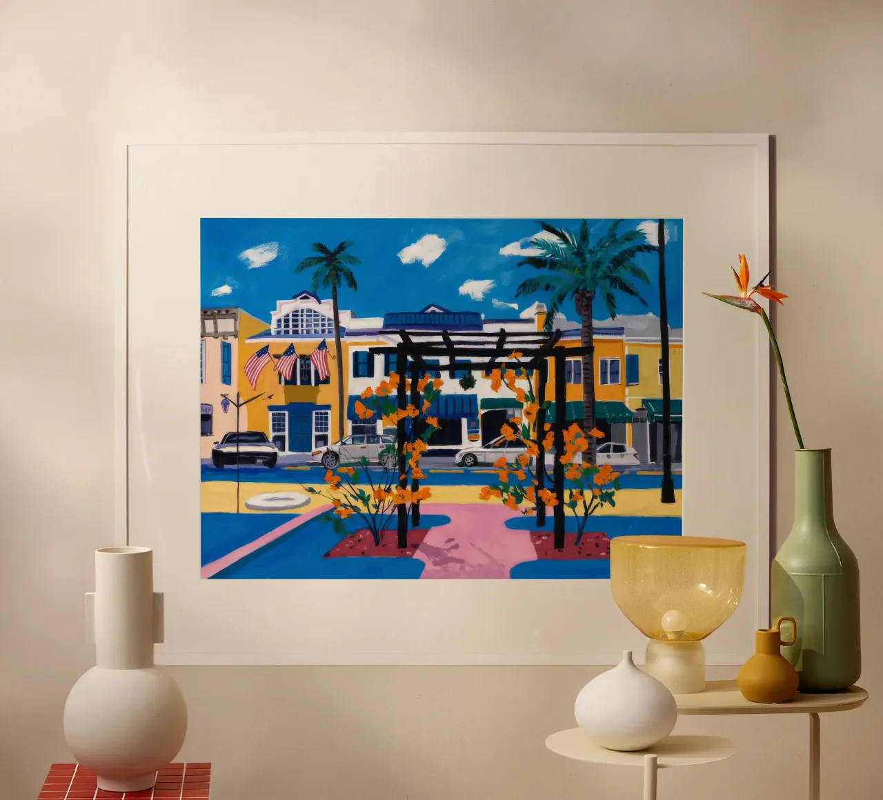 Sunset Strip-Vibrancy Poster von Silk Palette