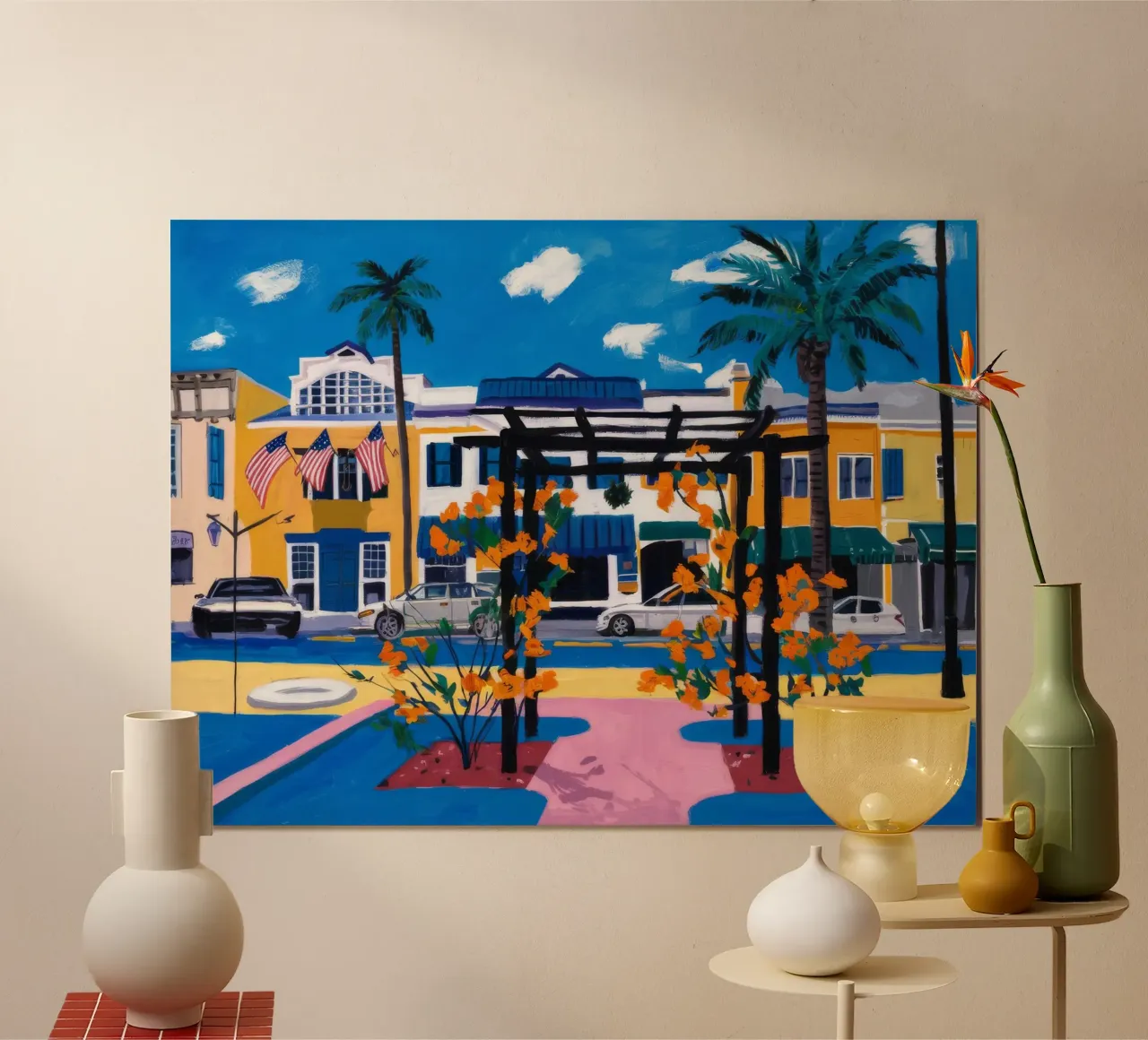 Sunset Strip-Vibrancy Poster von Silk Palette