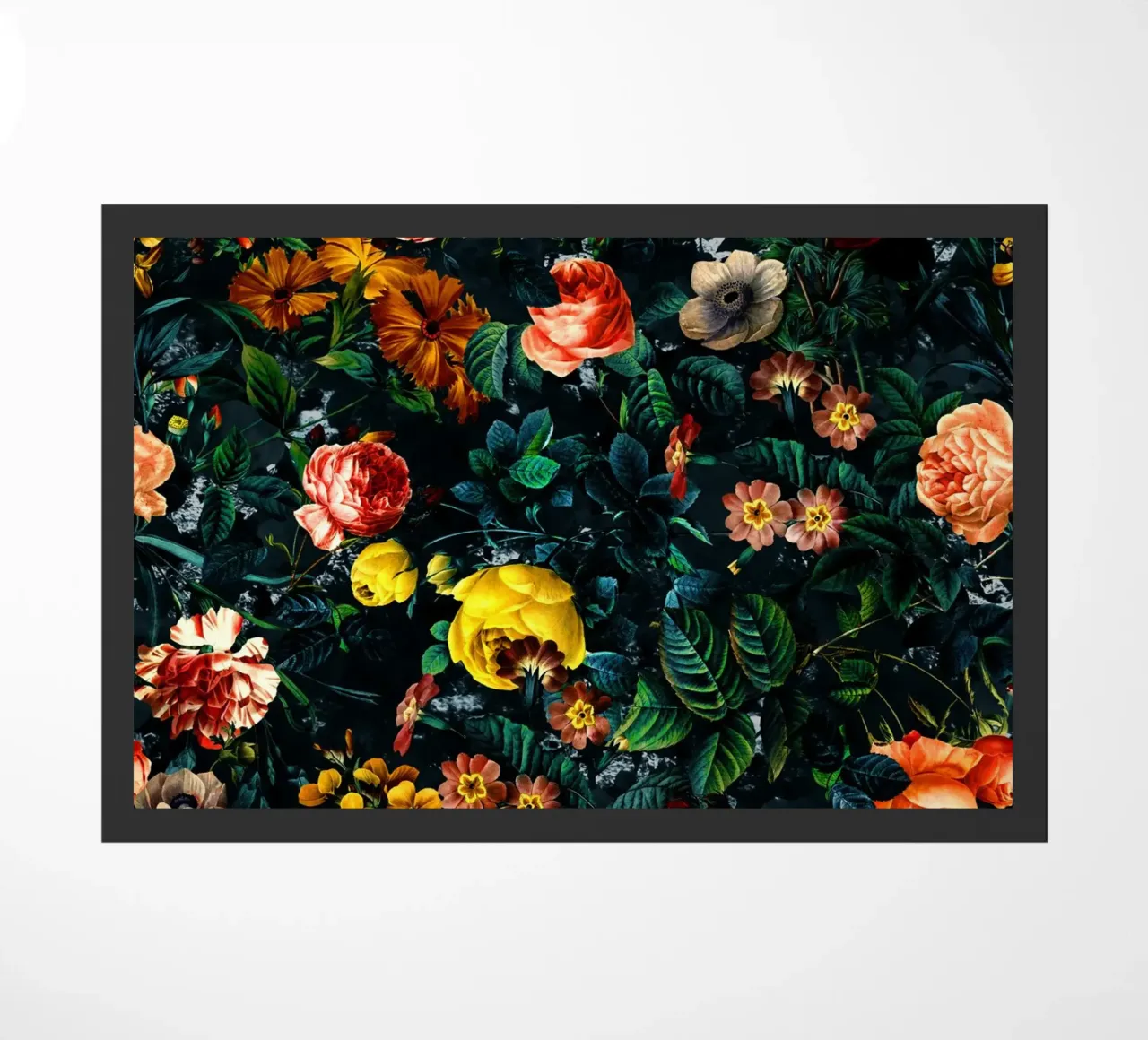 Night Garden XXX doormat by burcukorkmazyurek
