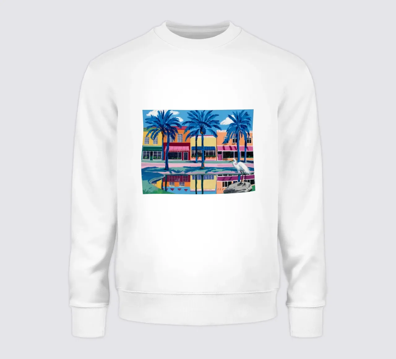 Palm City riflessa felpa da Silk Palette