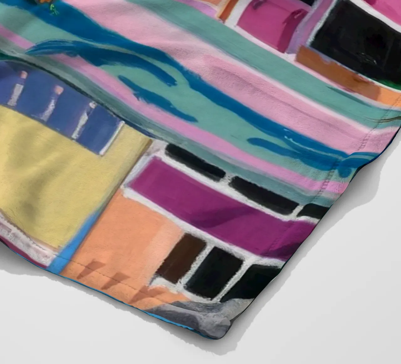 Palm City riflessa coperta in pile da Silk Palette