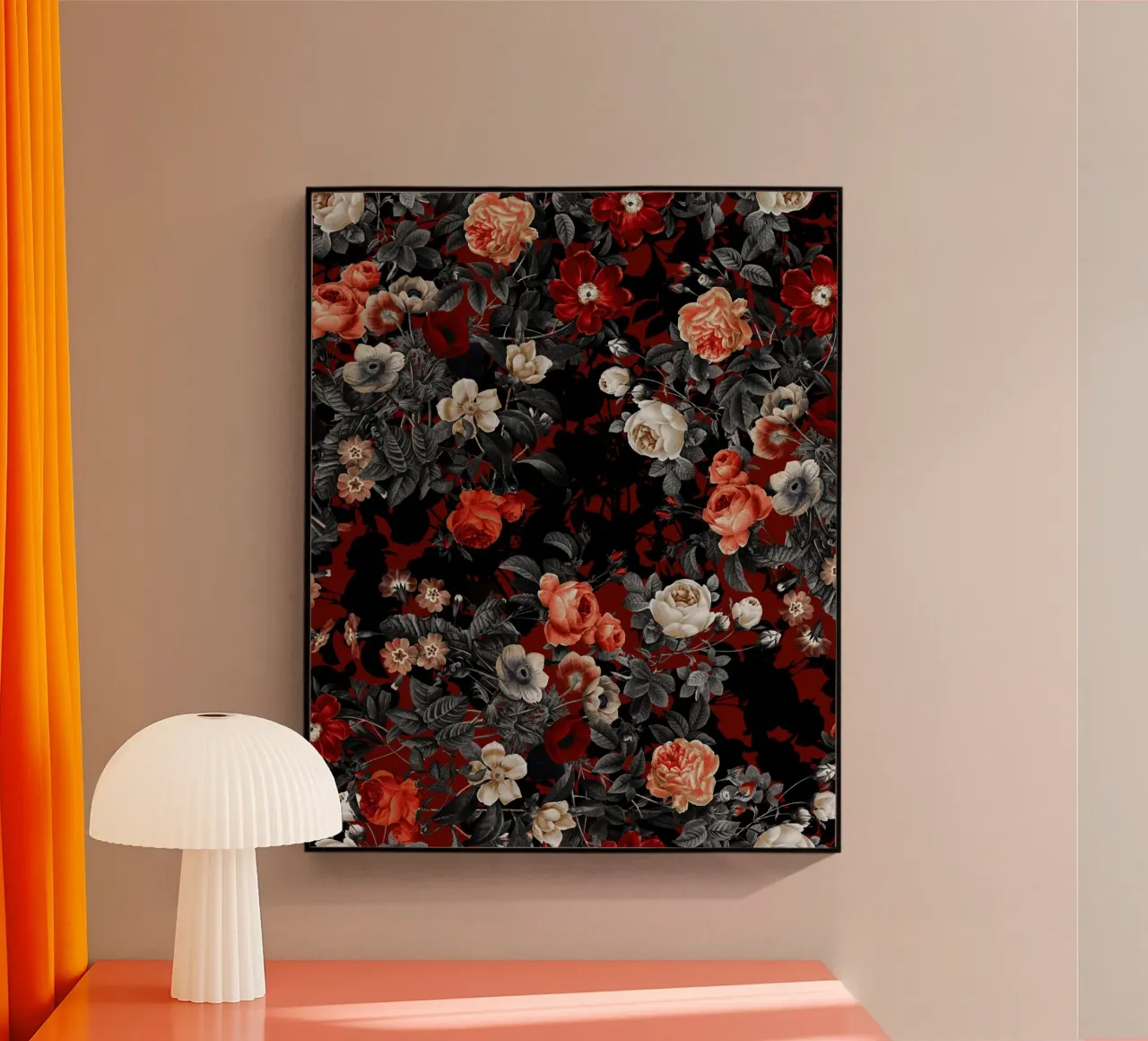 Night Roses plexiglass da burcukorkmazyurek