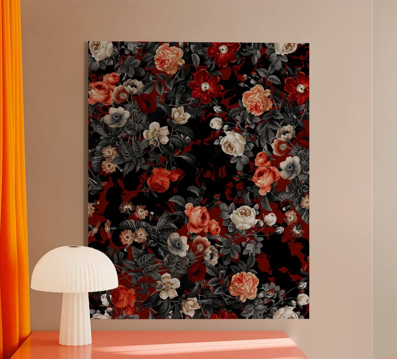 Night Roses plexiglass da burcukorkmazyurek