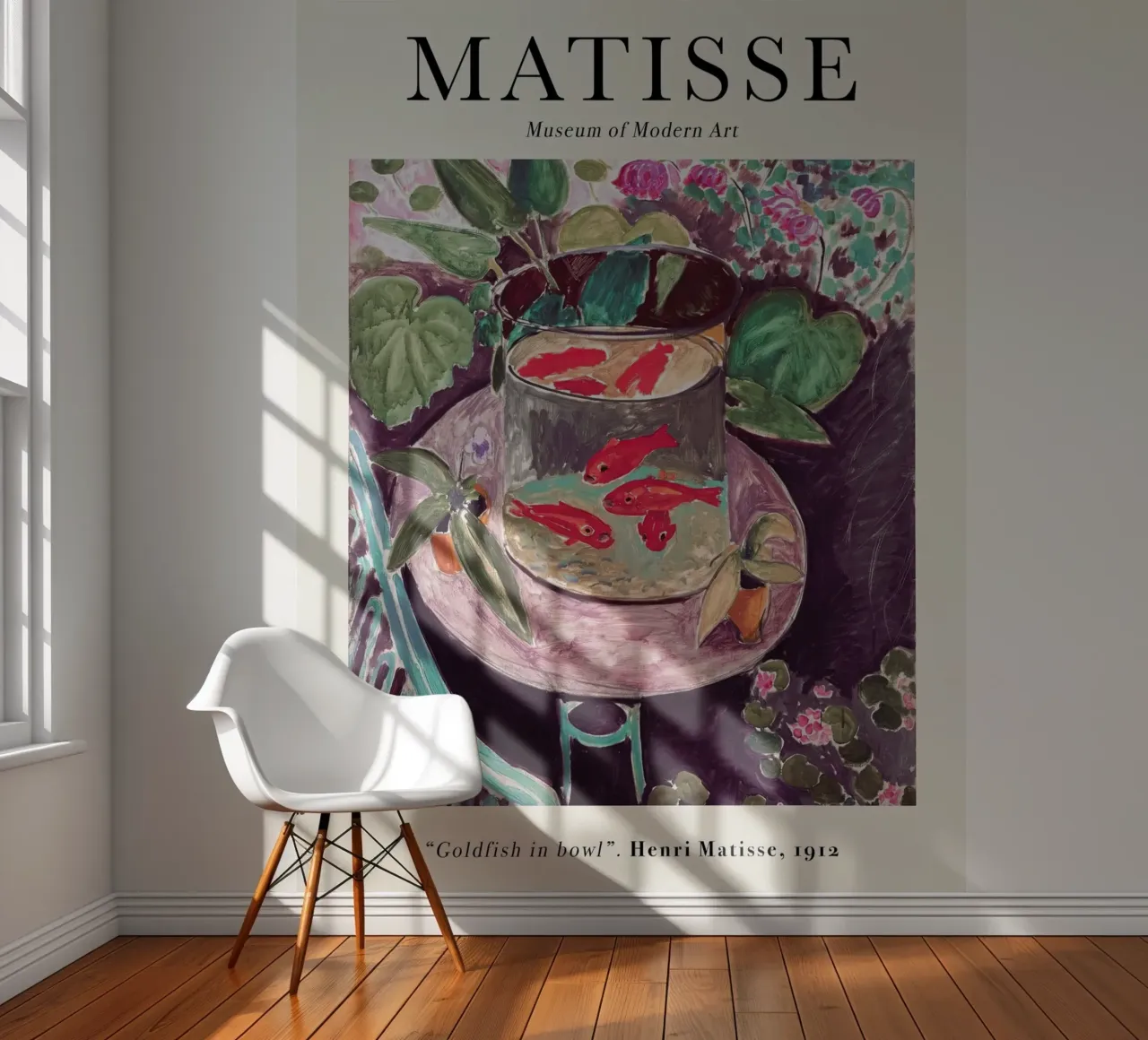 Matisse - Goldfisch in Schale 1912 Fototapete von Jam Poster