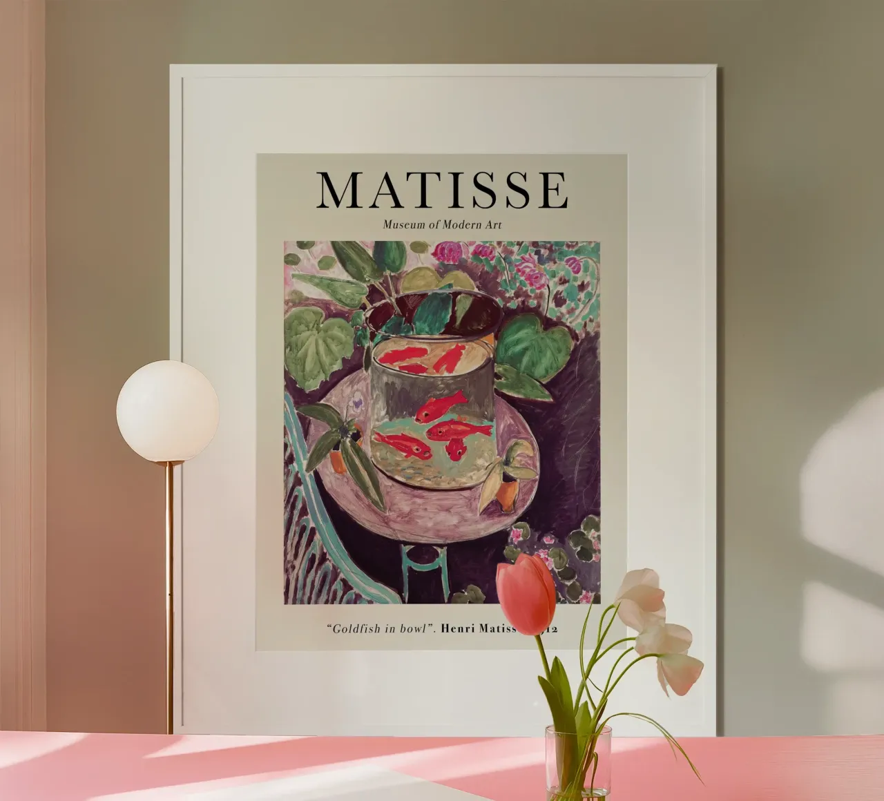 Matisse - Pesce rosso in una ciotola 1912 carta hahnemühle da Jam Poster