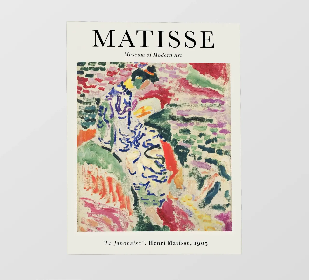 Matisse - La donna giapponese pellicola backlit da Jam Poster