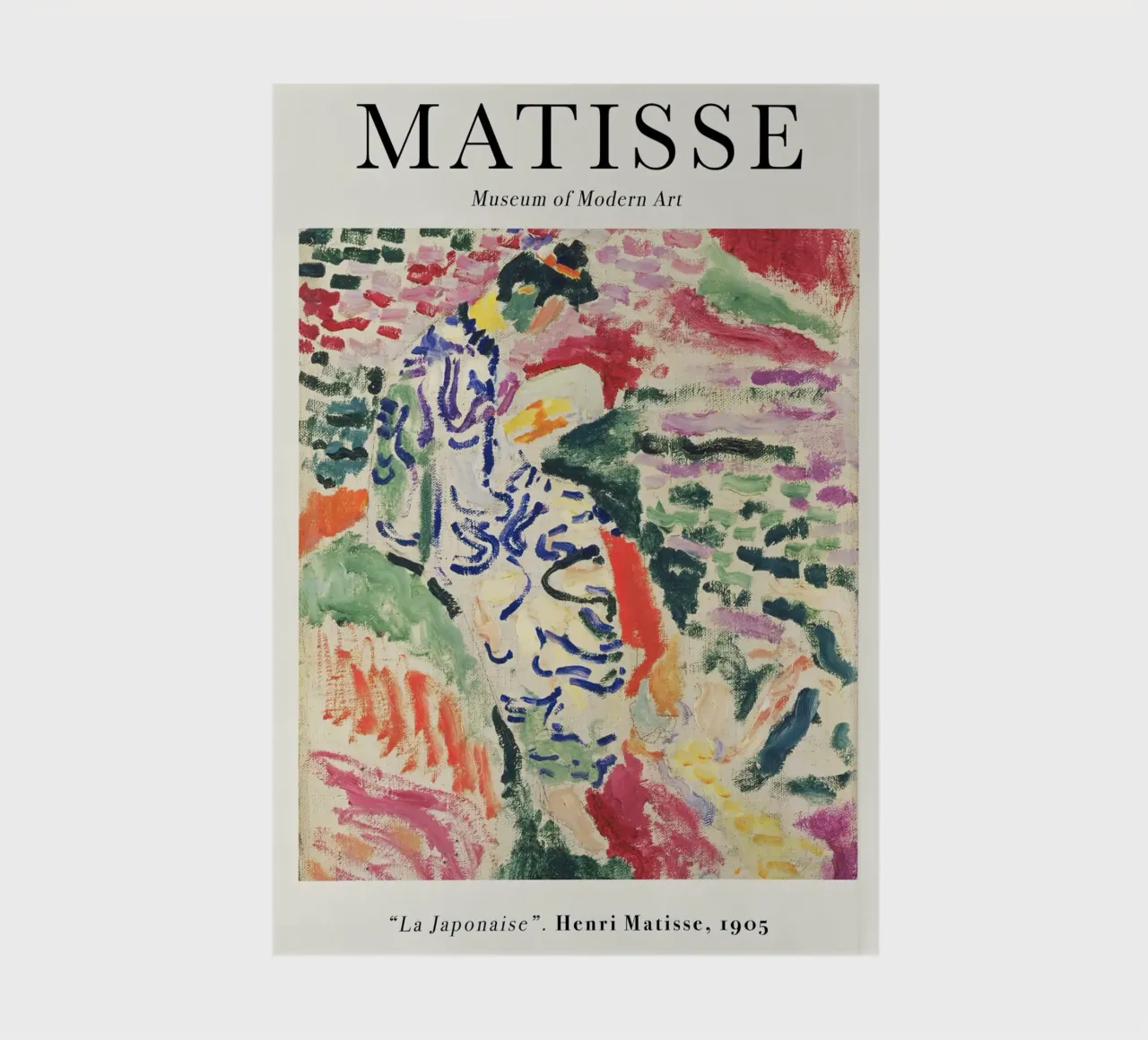 Matisse - Die Japanerin Notizbuch von Jam Poster