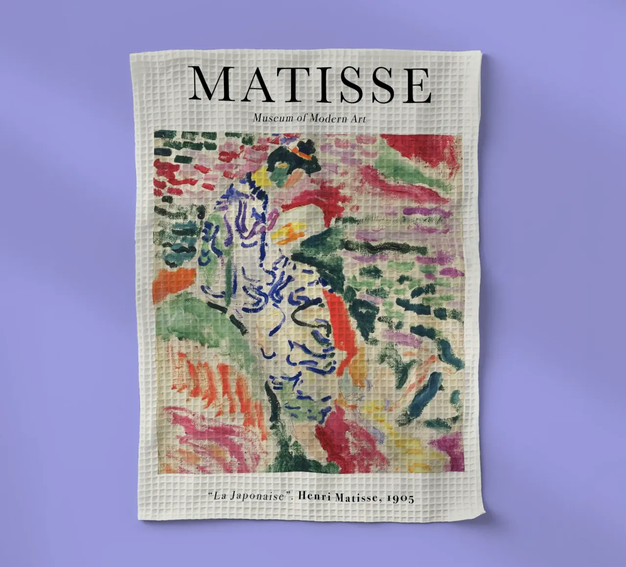 Matisse - La donna giapponese canovaccio da cucina da Jam Poster