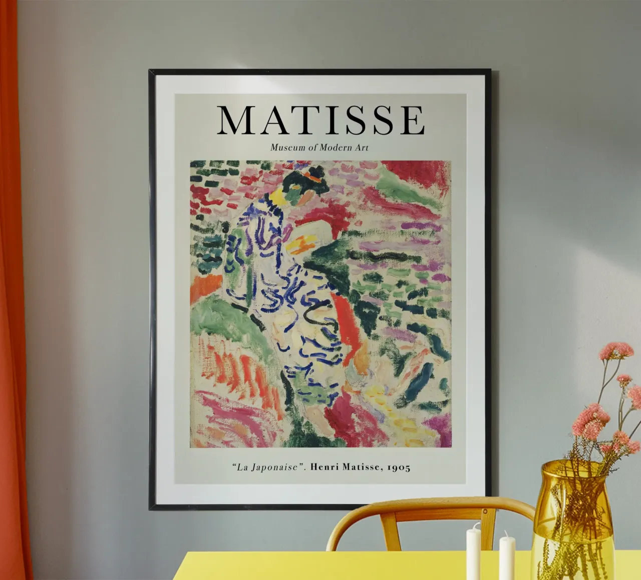 Matisse - La donna giapponese poster da Jam Poster
