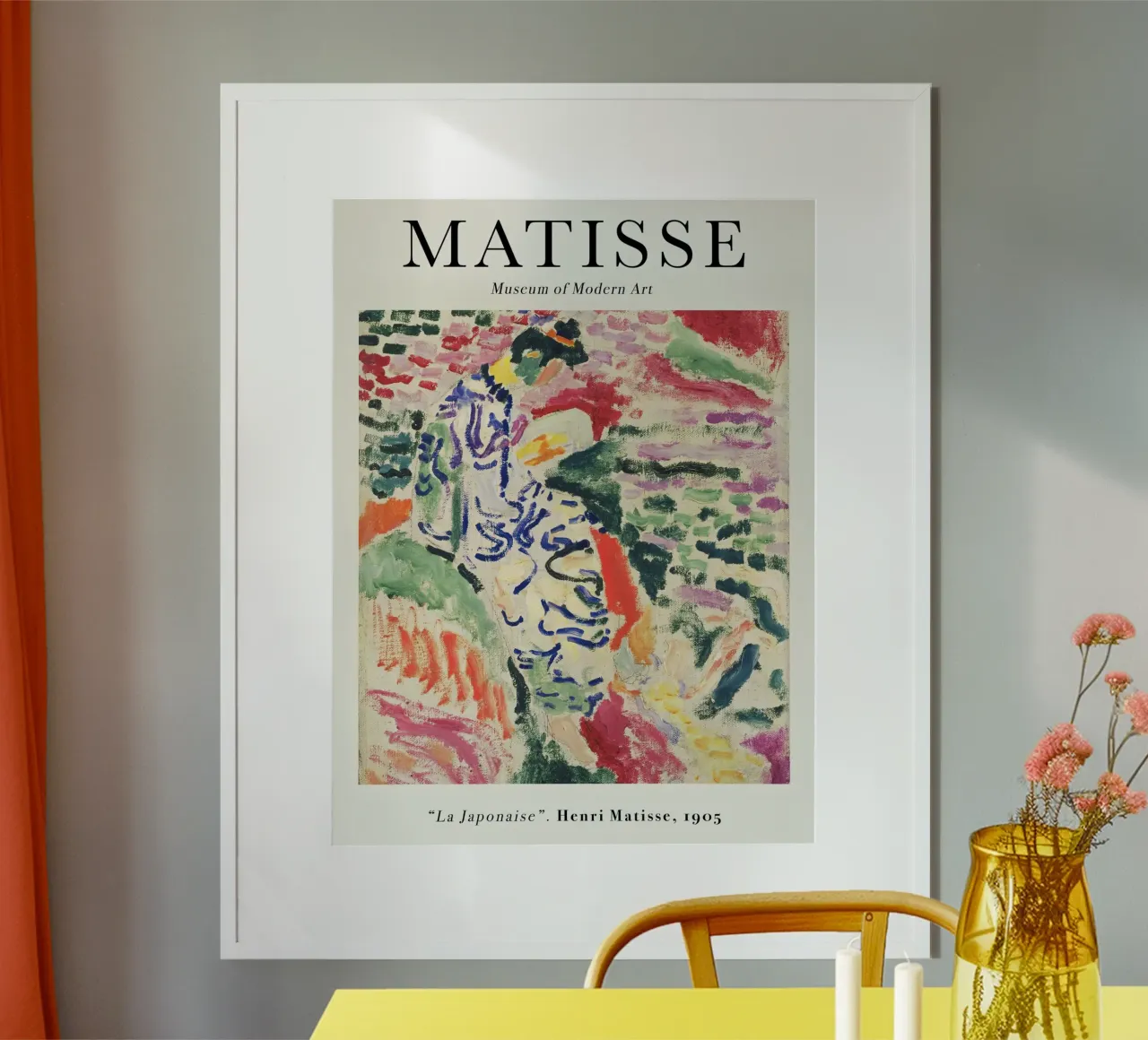 Matisse - La donna giapponese poster da Jam Poster