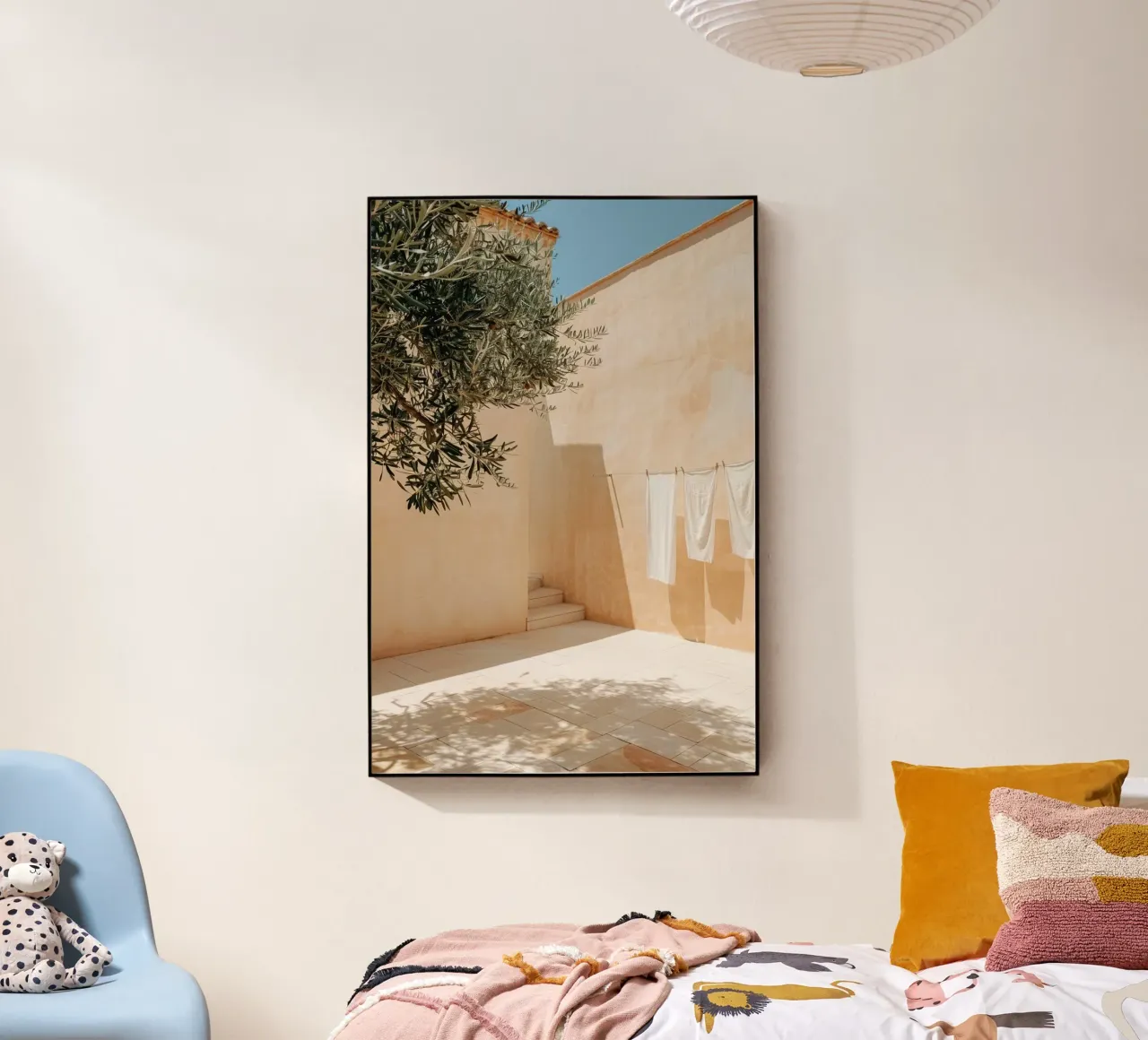 Mediterranean Linen Shadows plexiglass da Mosaic Dialogue