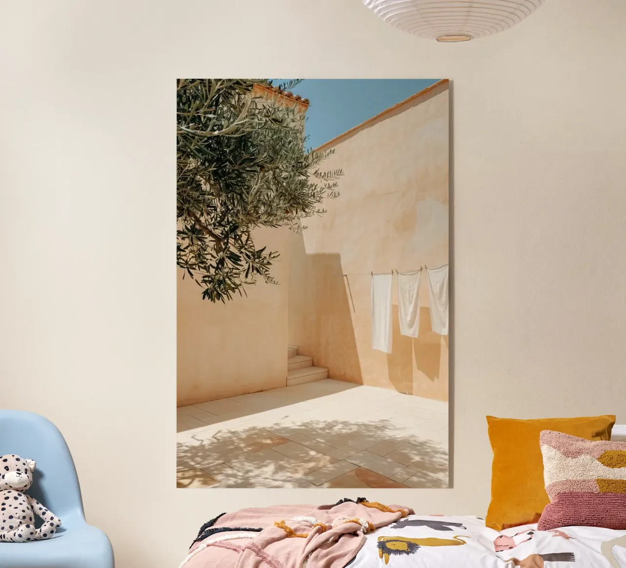 Mediterranean Linen Shadows plexiglass da Mosaic Dialogue