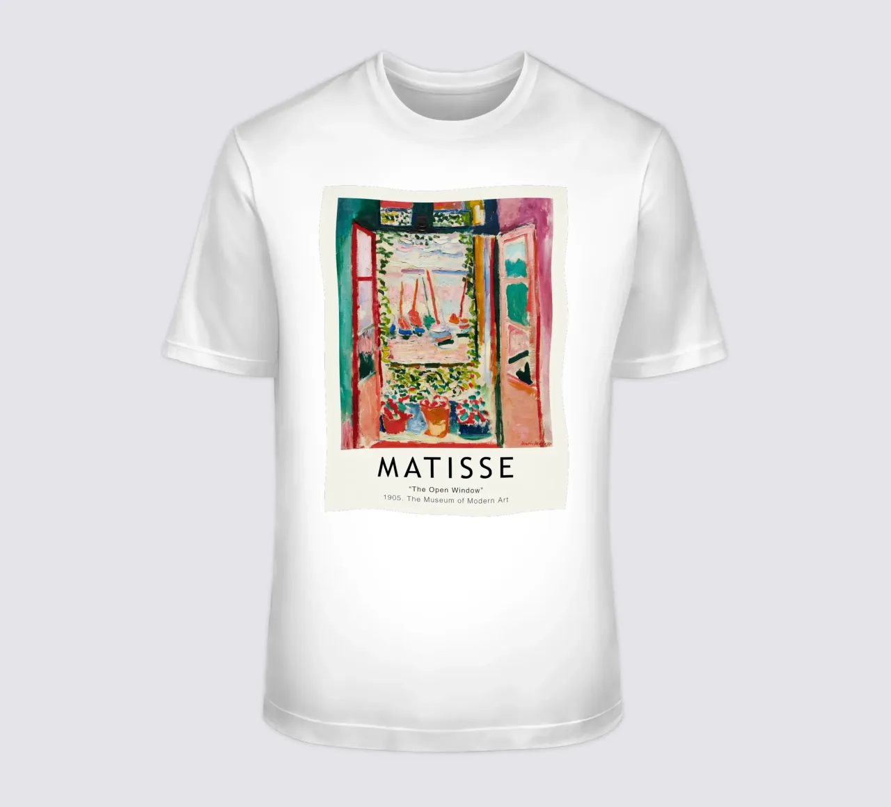 Matisse - The Open Window T-Shirt von Jam Poster