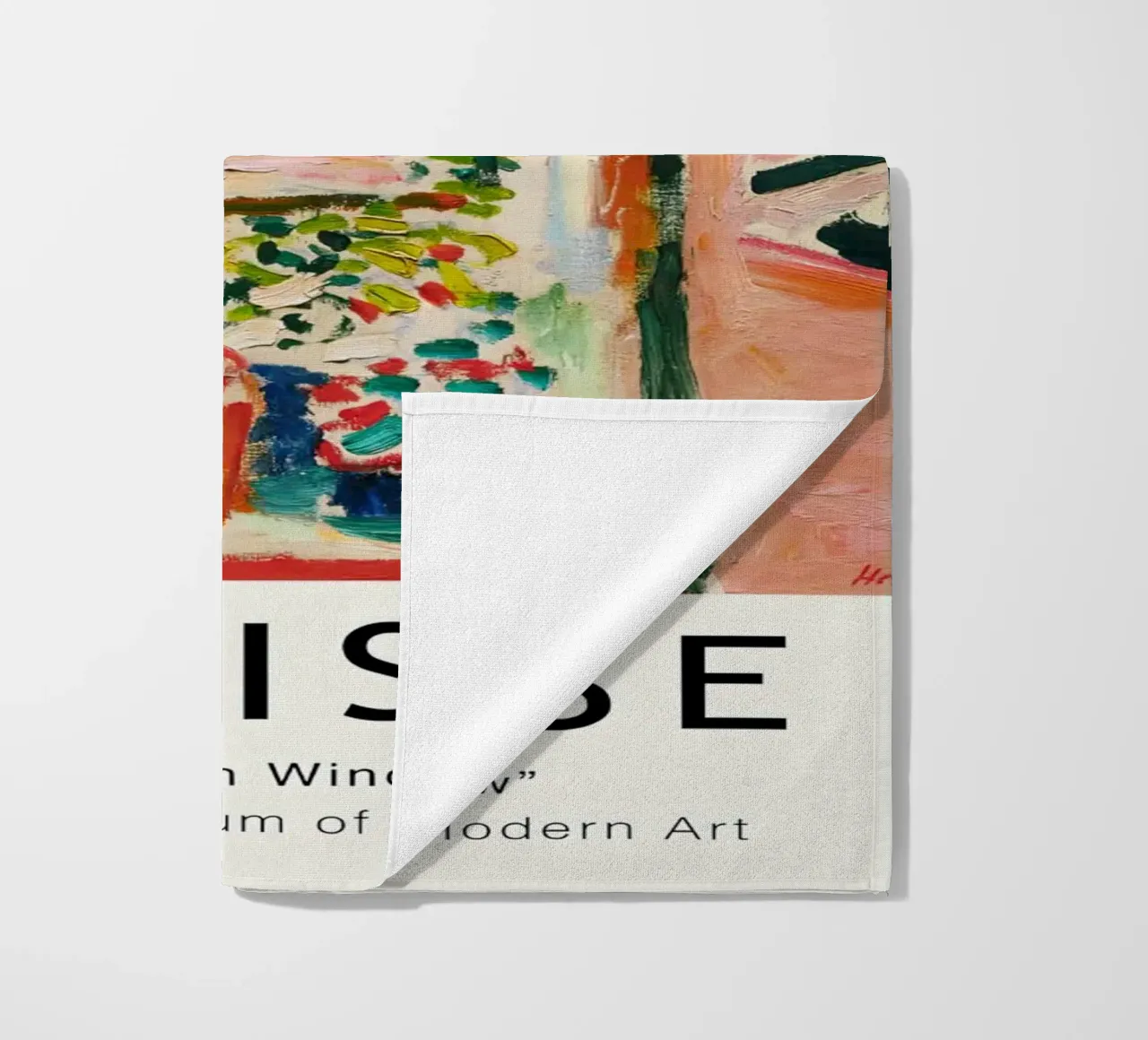 Matisse - The Open Window beach towel by Jam Poster