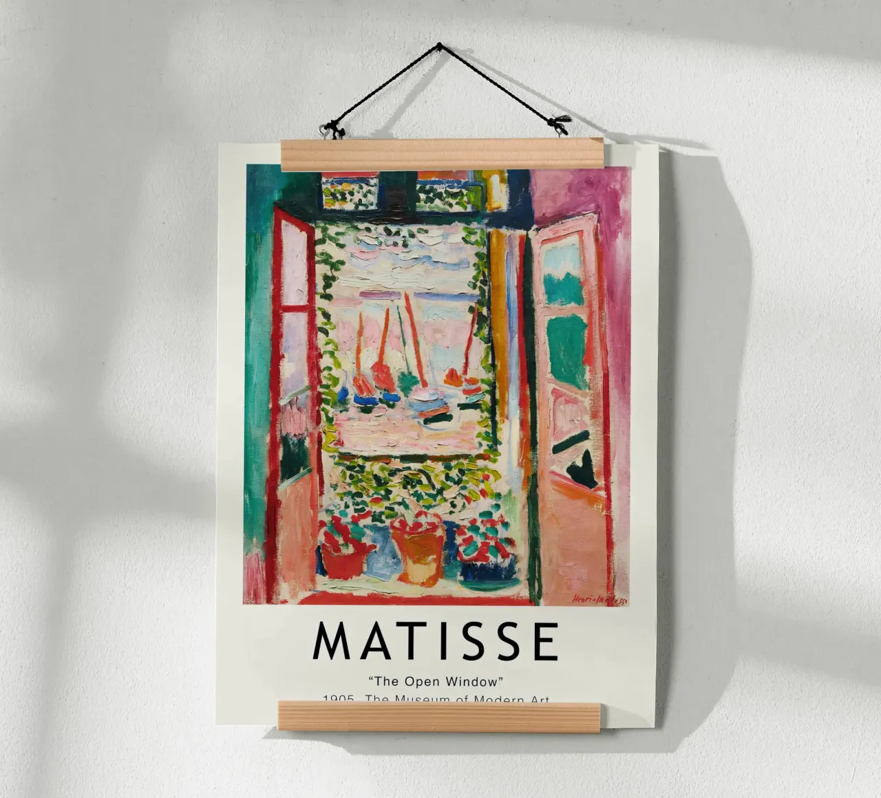 Matisse - The Open Window Hahnemühle von Jam Poster