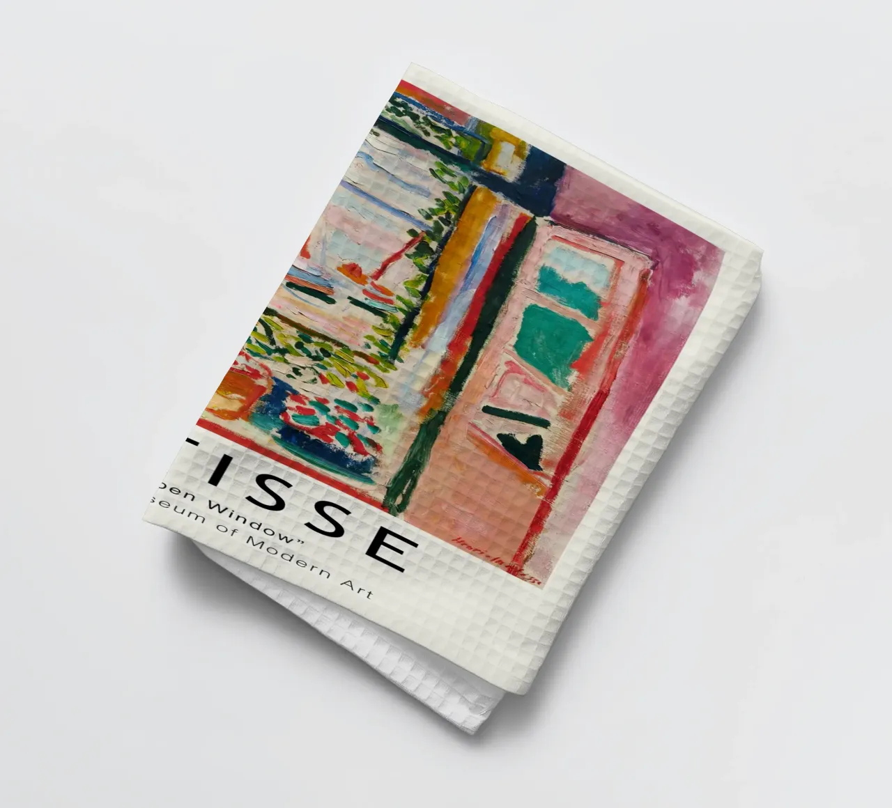 Matisse - The Open Window Geschirrtuch von Jam Poster