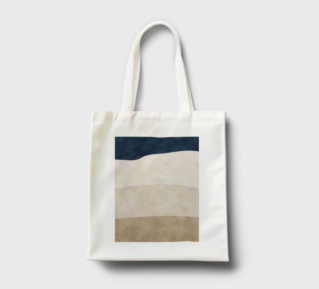 abstract boho art 4 colors borsa in juta da vintageshop