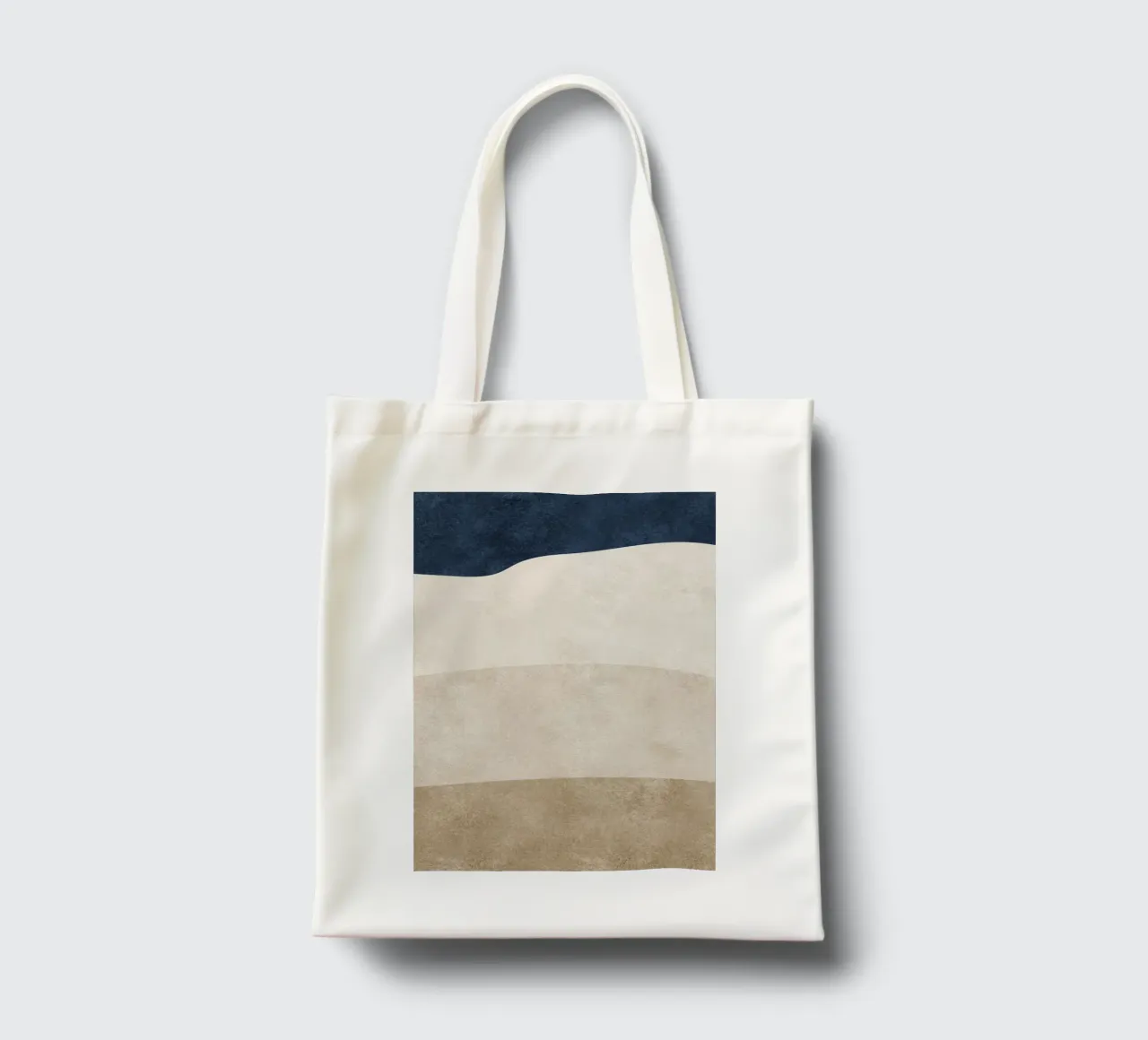 abstract boho art 4 colors borsa in juta da vintageshop