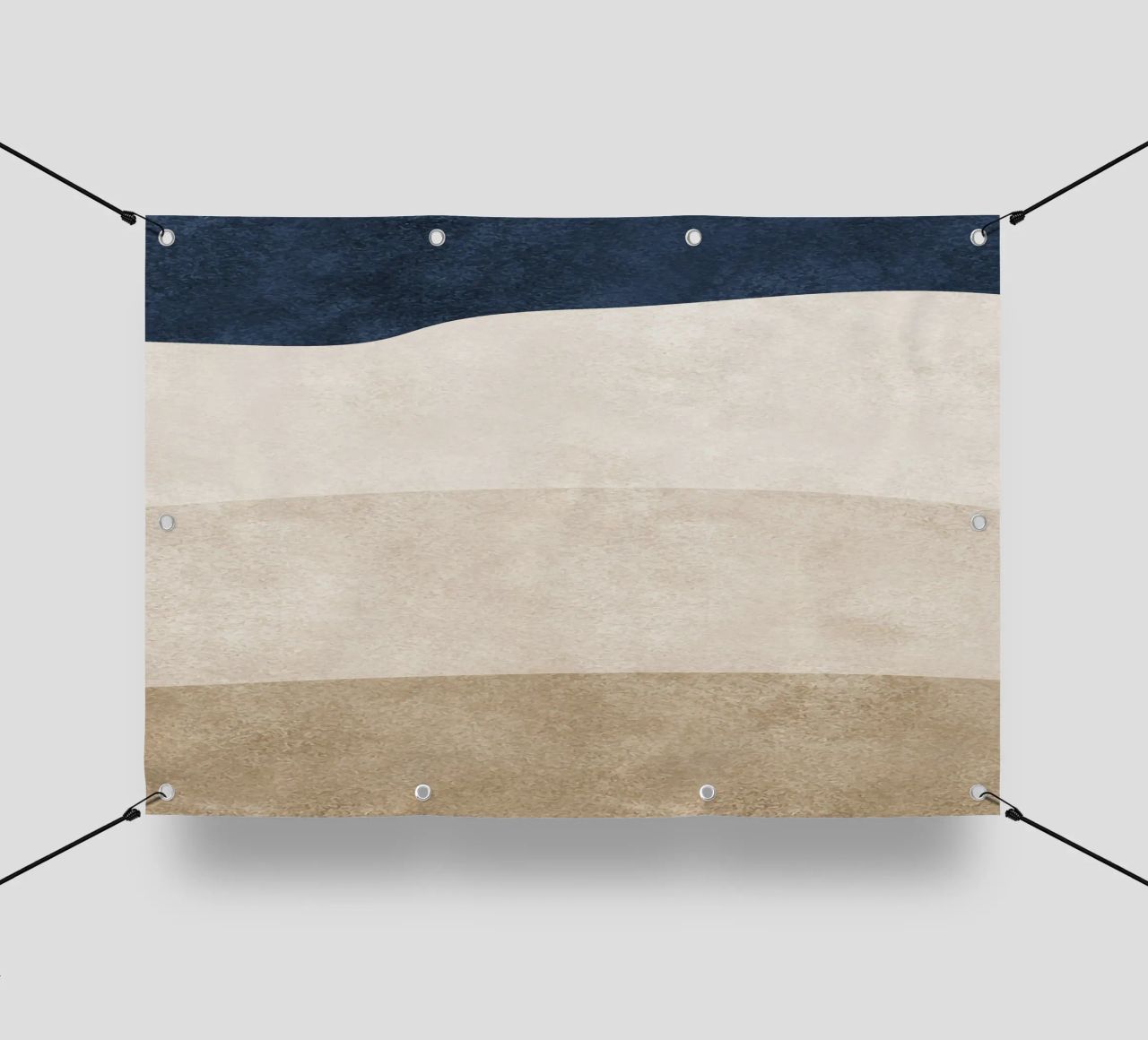 abstract boho art 4 colors telo in pvc da vintageshop