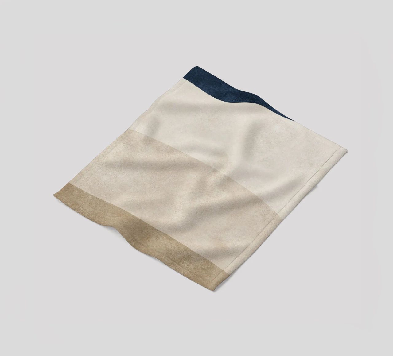 abstract boho art 4 colors coperta in pile da vintageshop