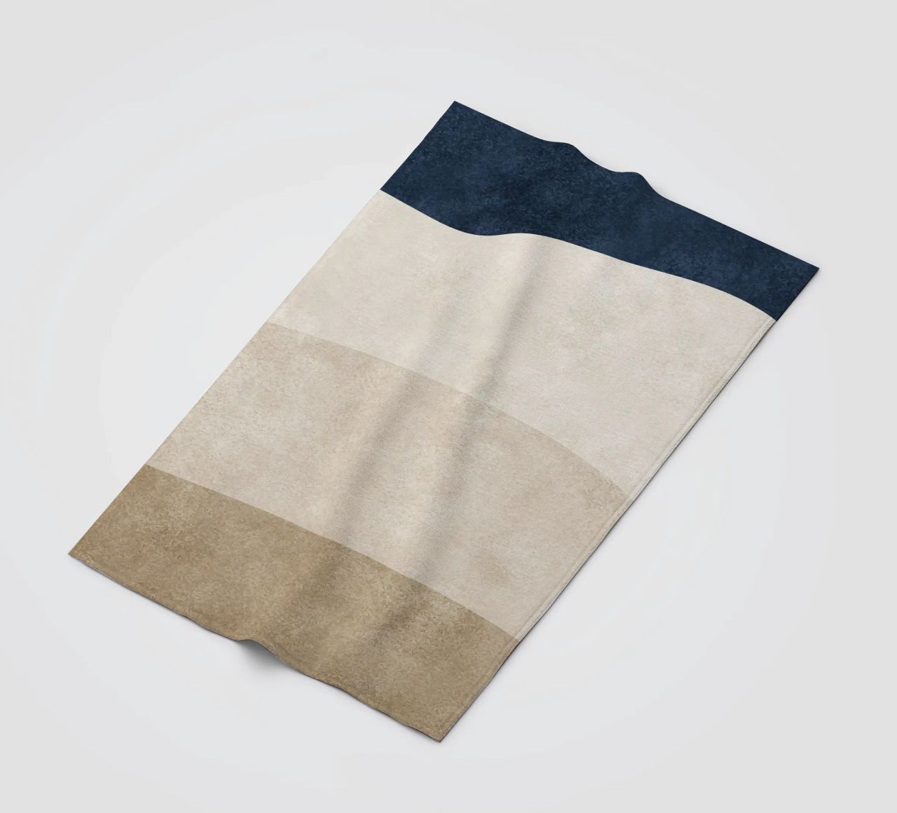 abstract boho art 4 colors coperta in pile da vintageshop