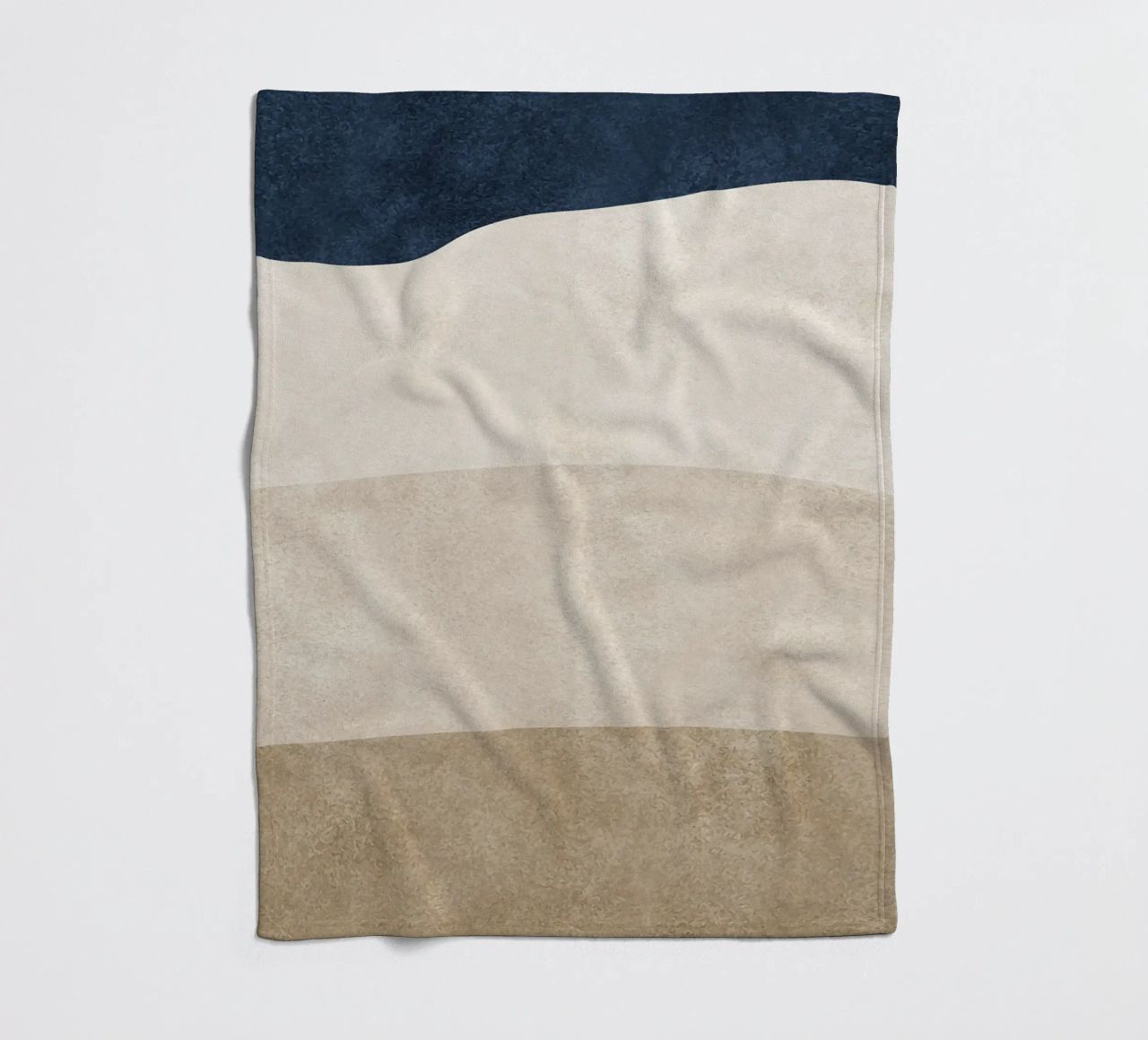 abstract boho art 4 colors coperta in pile da vintageshop