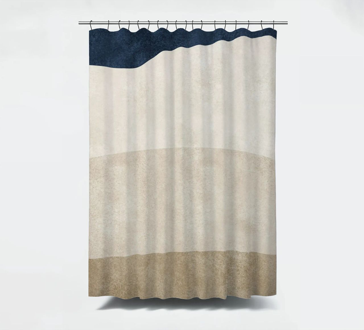 abstract boho art 4 colors tenda da doccia da vintageshop