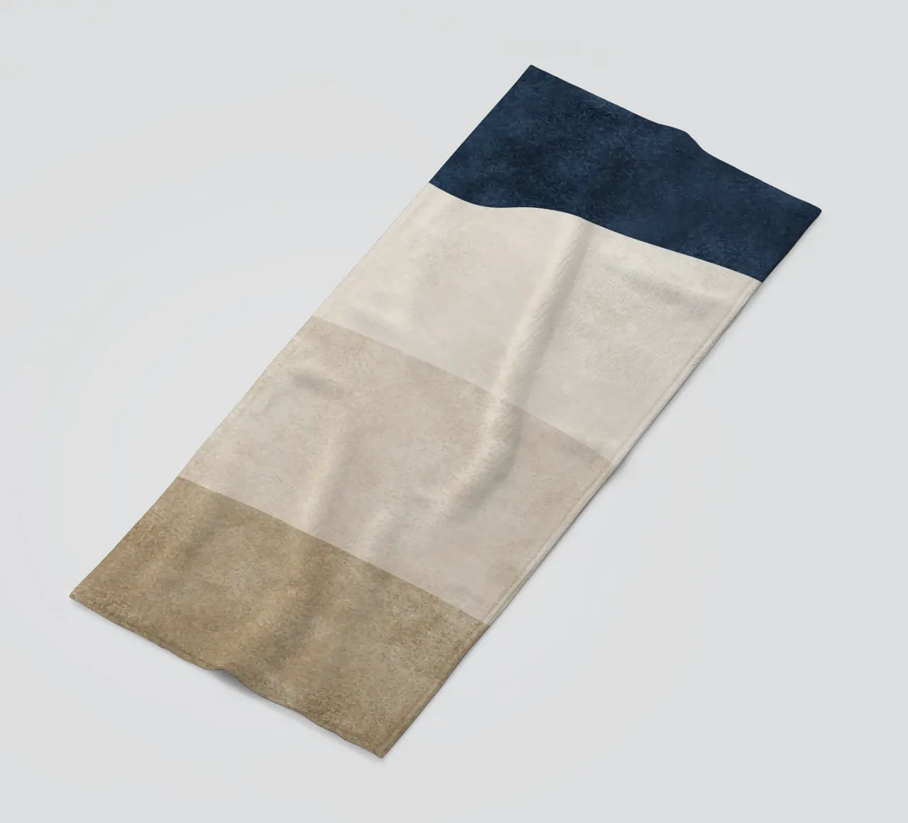 abstract boho art 4 colors telo mare da vintageshop