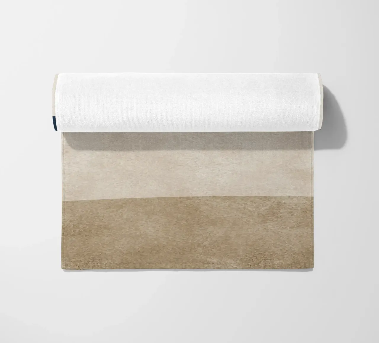 abstract boho art 4 colors beach towel by vintageshop