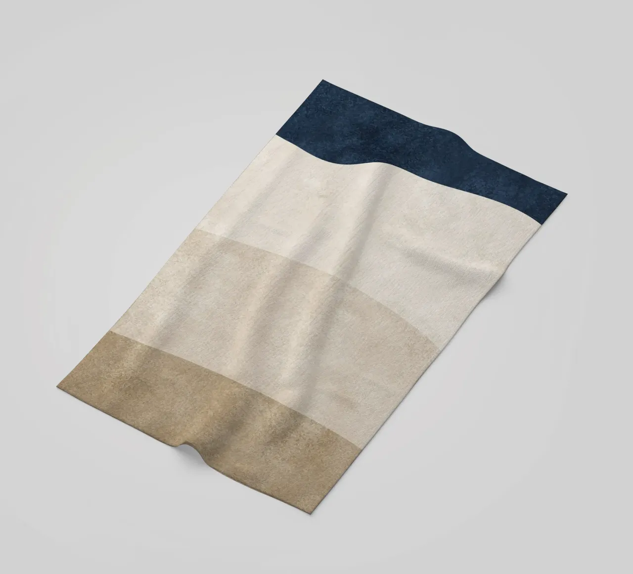 abstract boho art 4 colors telo mare da vintageshop