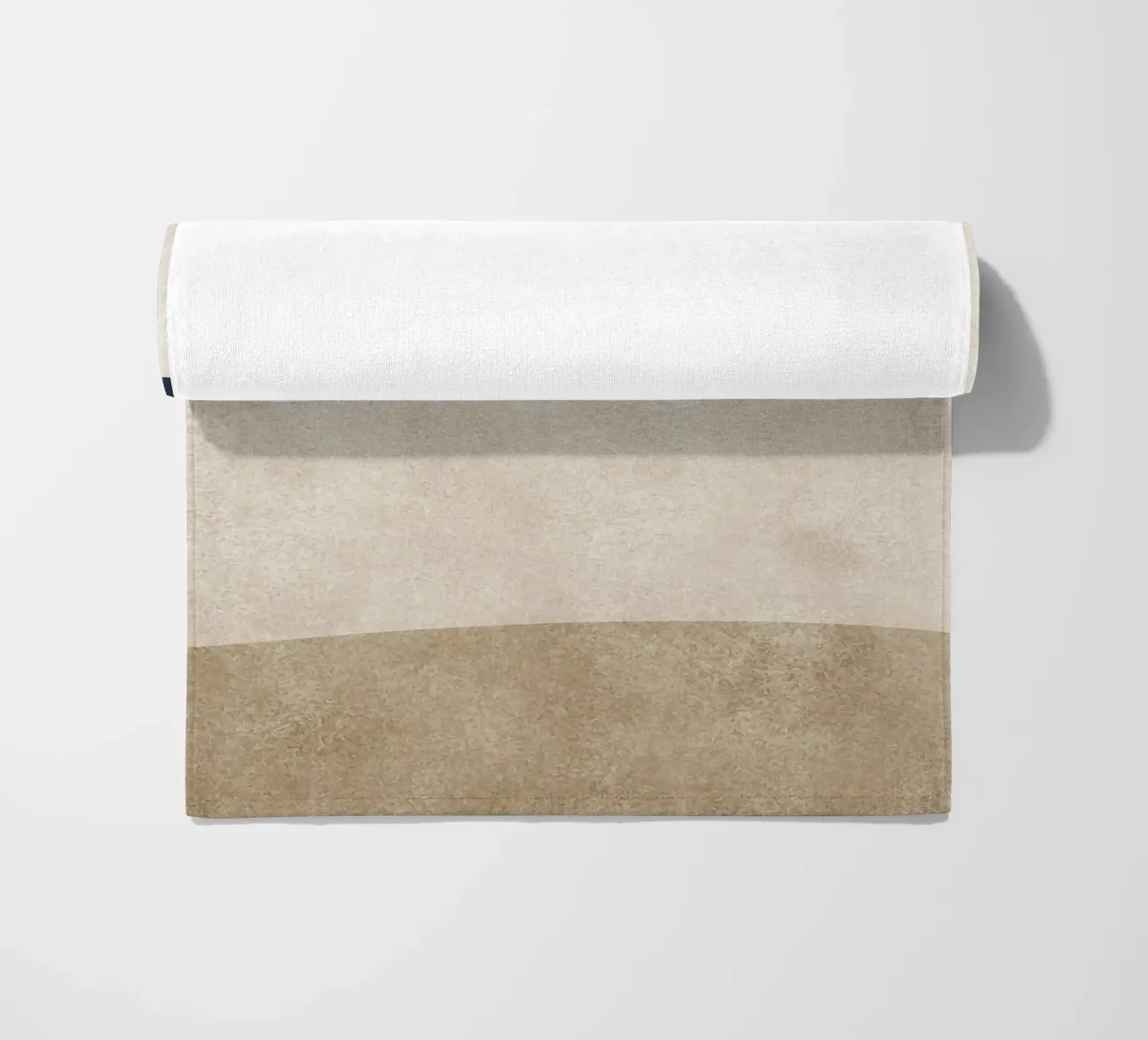 abstract boho art 4 colors beach towel by vintageshop