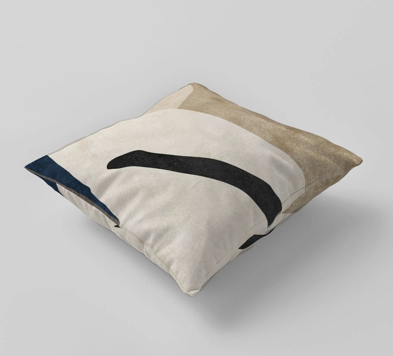 abstract boho art 1 cuscino da vintageshop