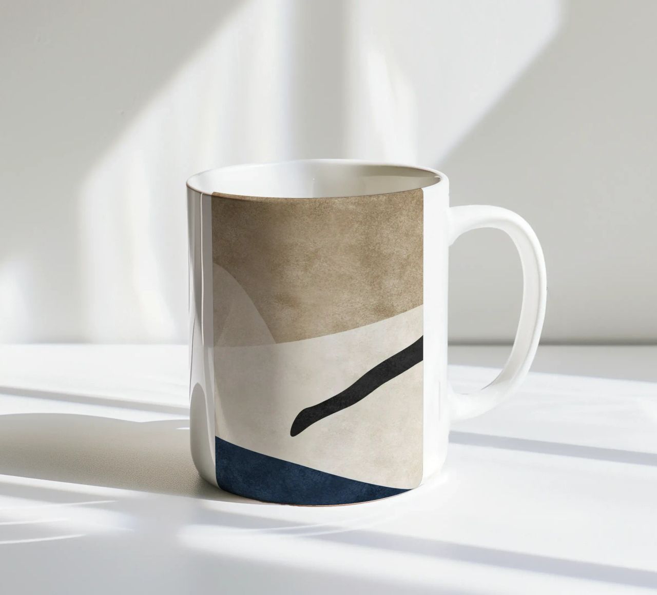 abstract boho art 1 tazza in ceramica da vintageshop