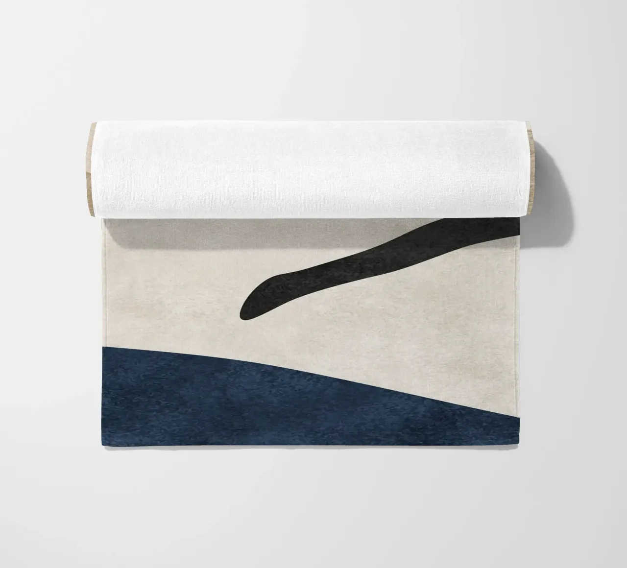 abstract boho art 1 telo mare da vintageshop