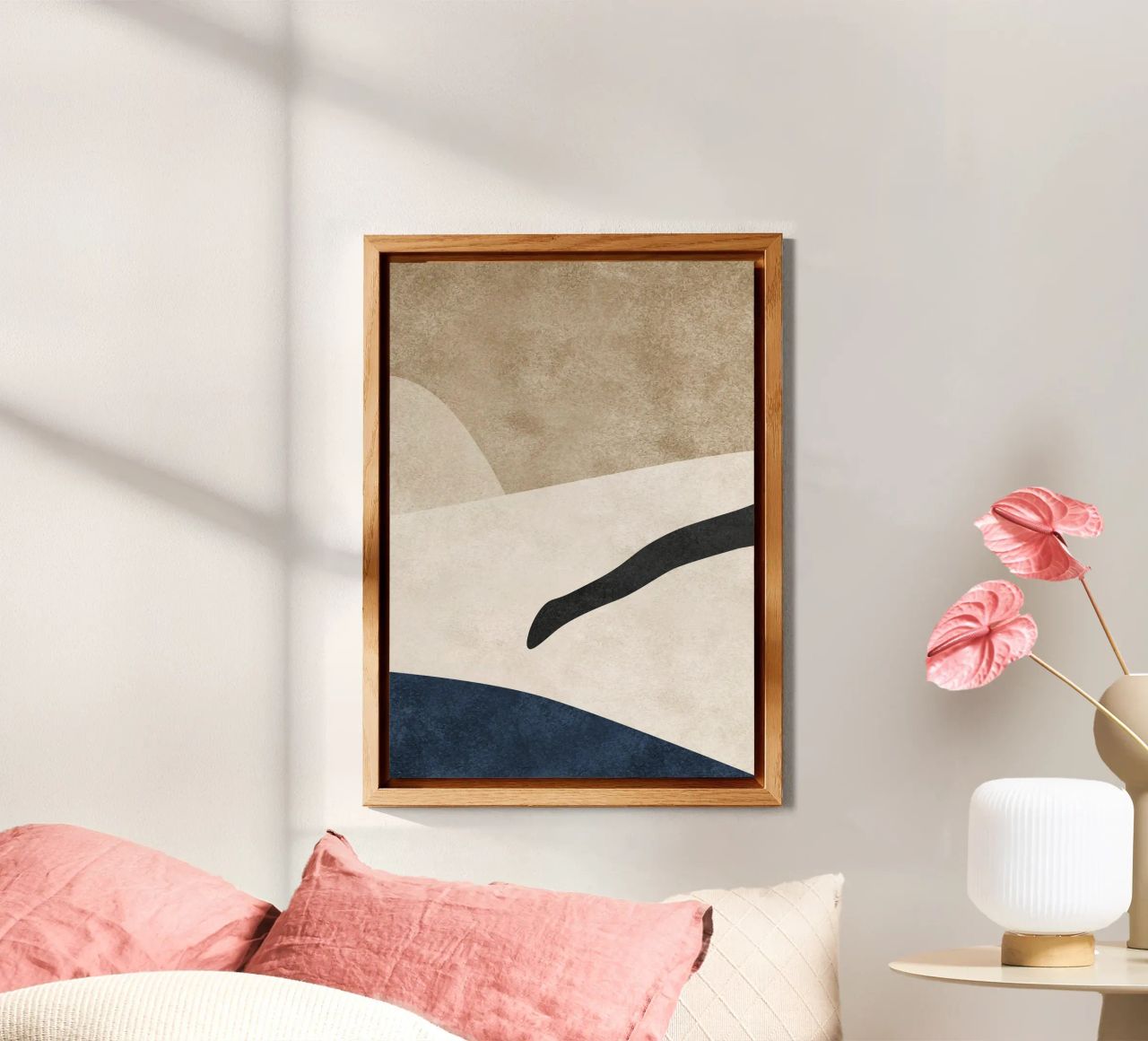 abstract boho art 1 alluminio dibond da vintageshop