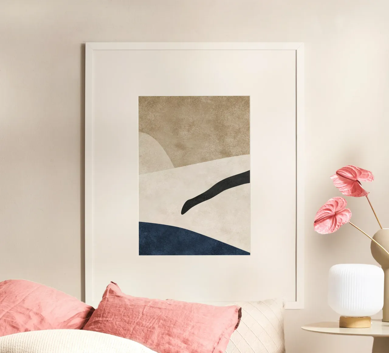 abstract boho art 1 poster da vintageshop