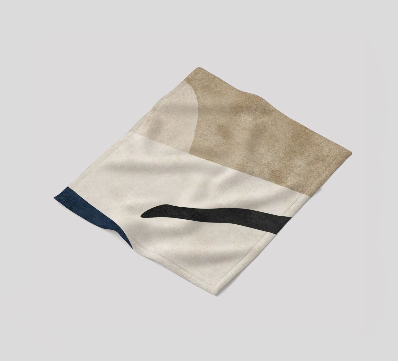 abstract boho art 1 coperta in pile da vintageshop