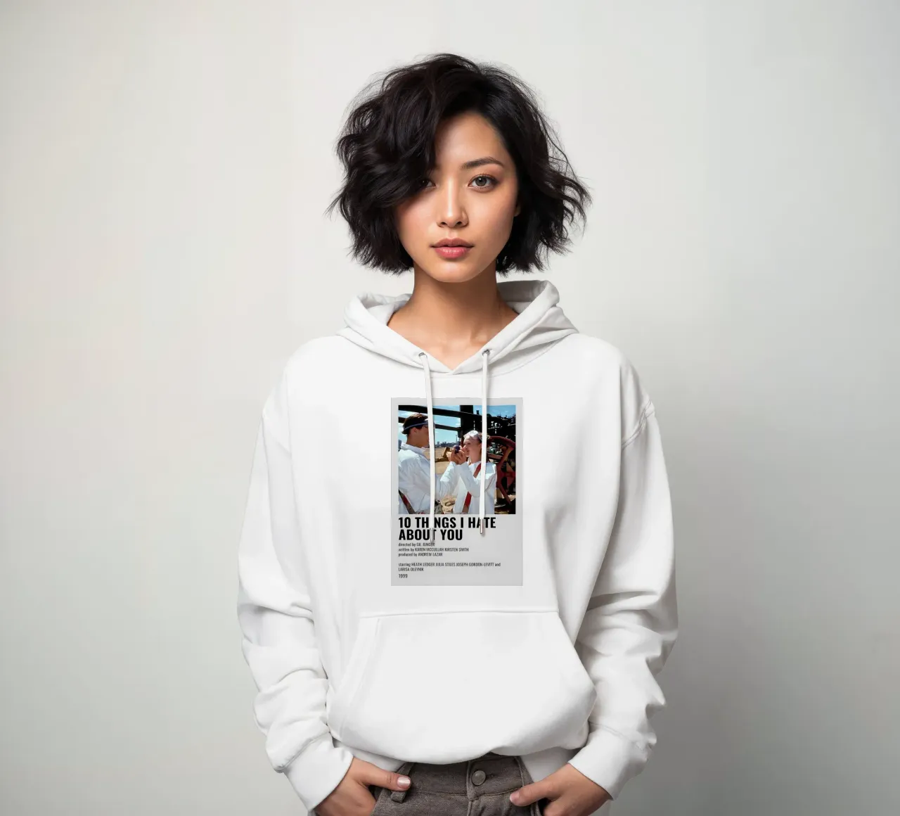 10 THINGS I HATE ABOUT YOU felpa con cappuccio da MVFminimalist