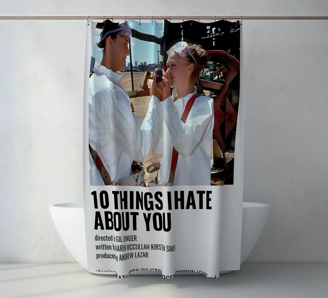 10 THINGS I HATE ABOUT YOU tenda da doccia da MVFminimalist