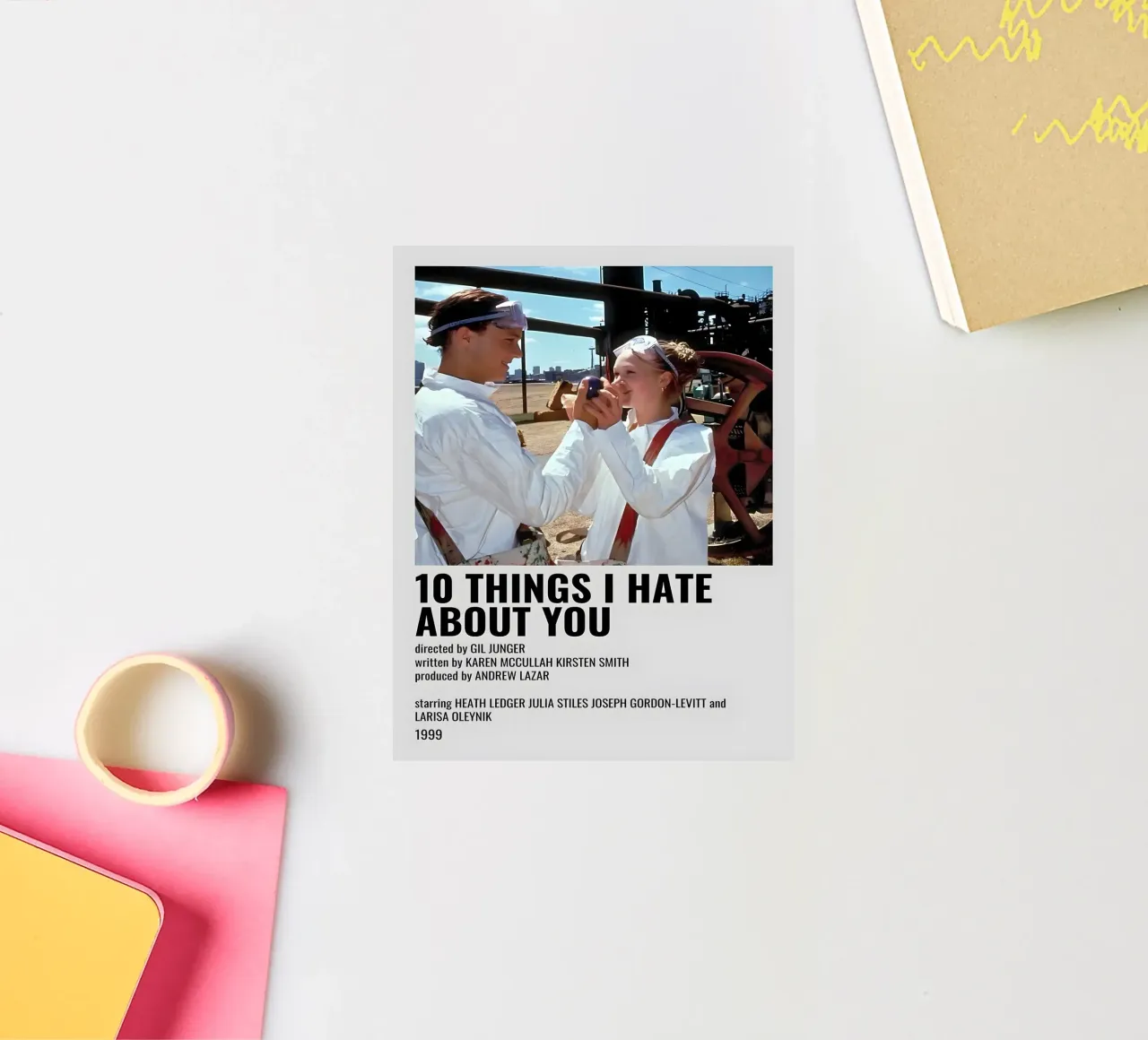 10 THINGS I HATE ABOUT YOU adesivo da MVFminimalist