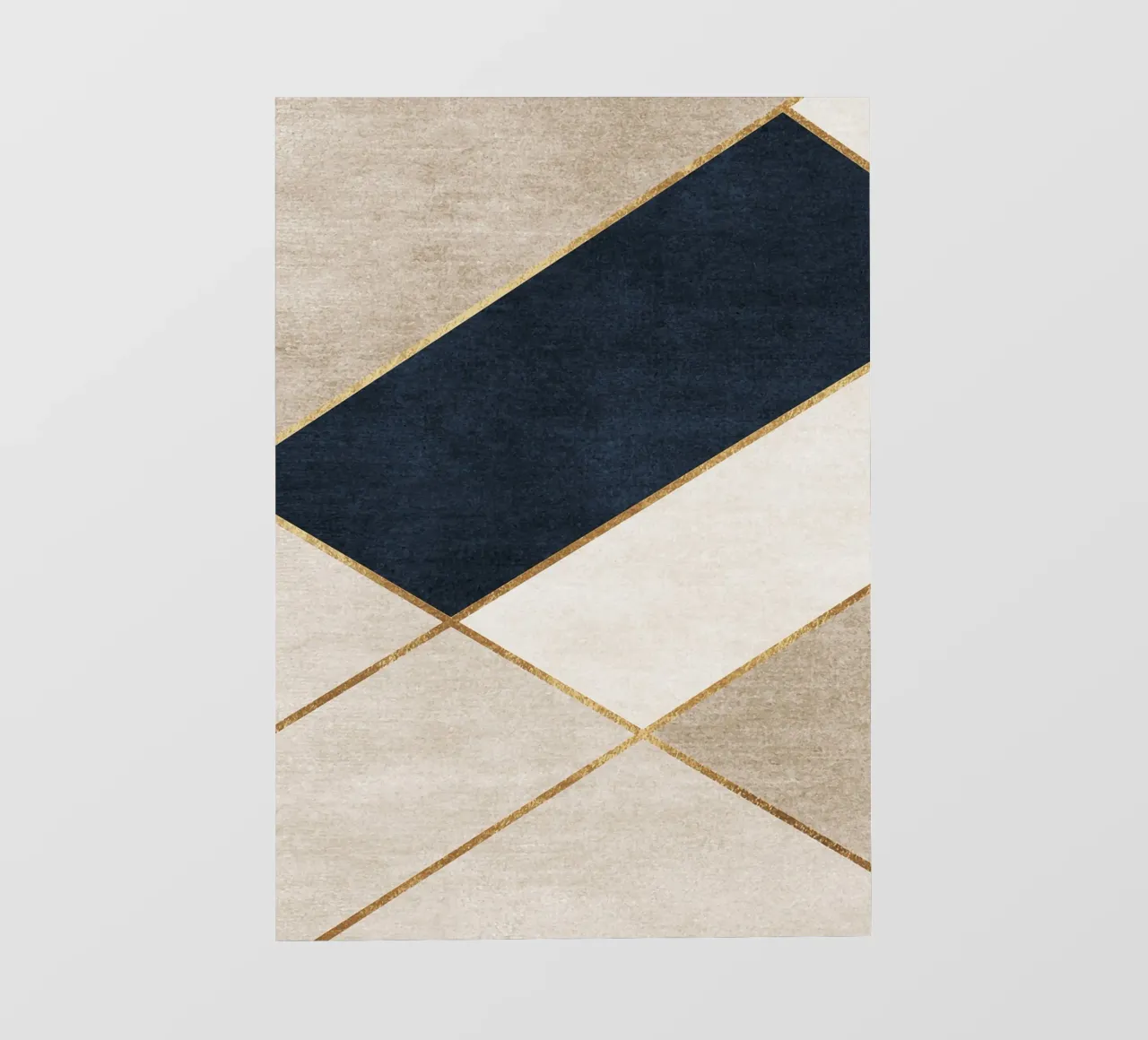 abstract art blue geometric pellicola backlit da vintageshop