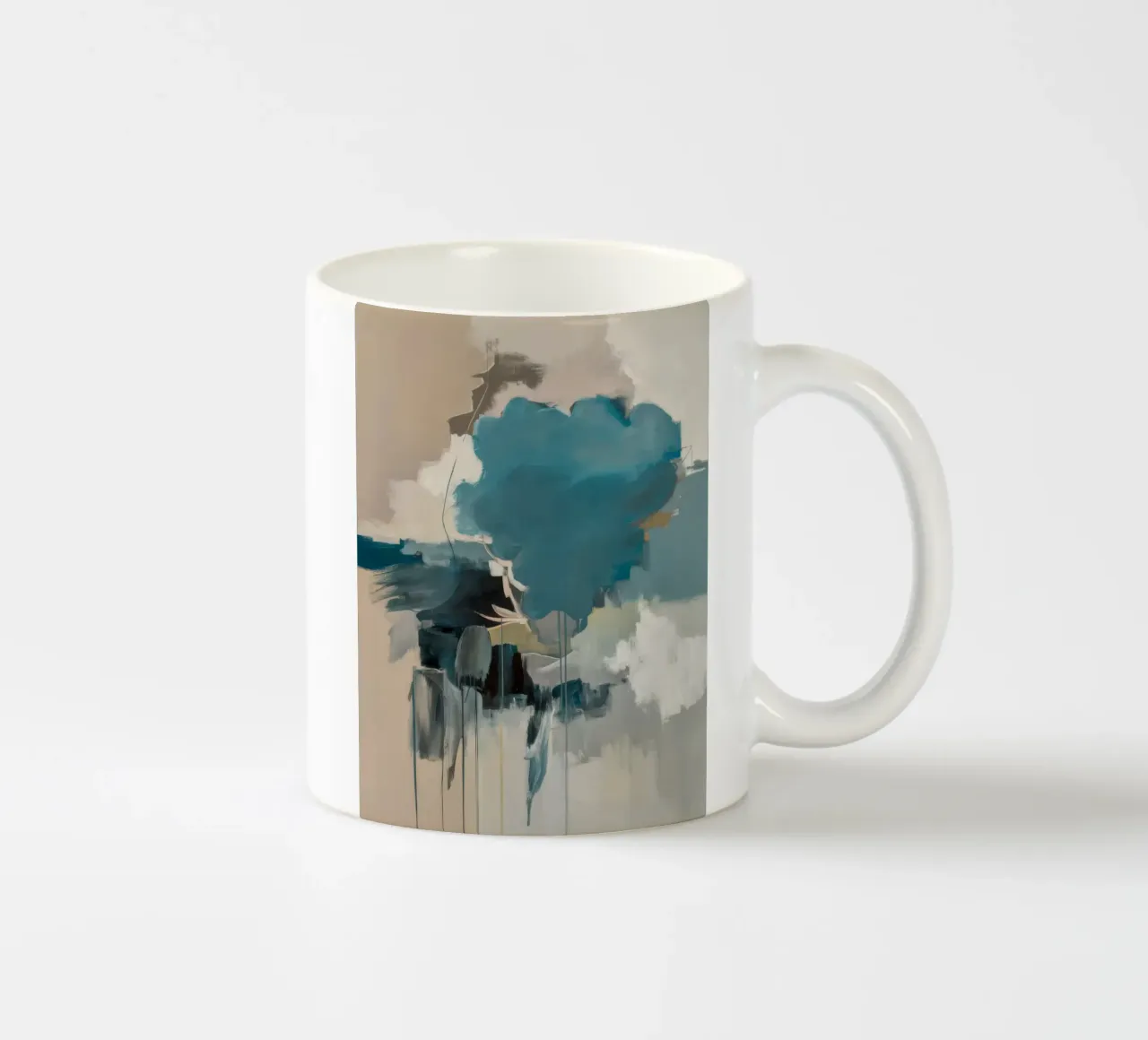 Fiore celeste d'alzavola tazza in ceramica da Dream Spectrum