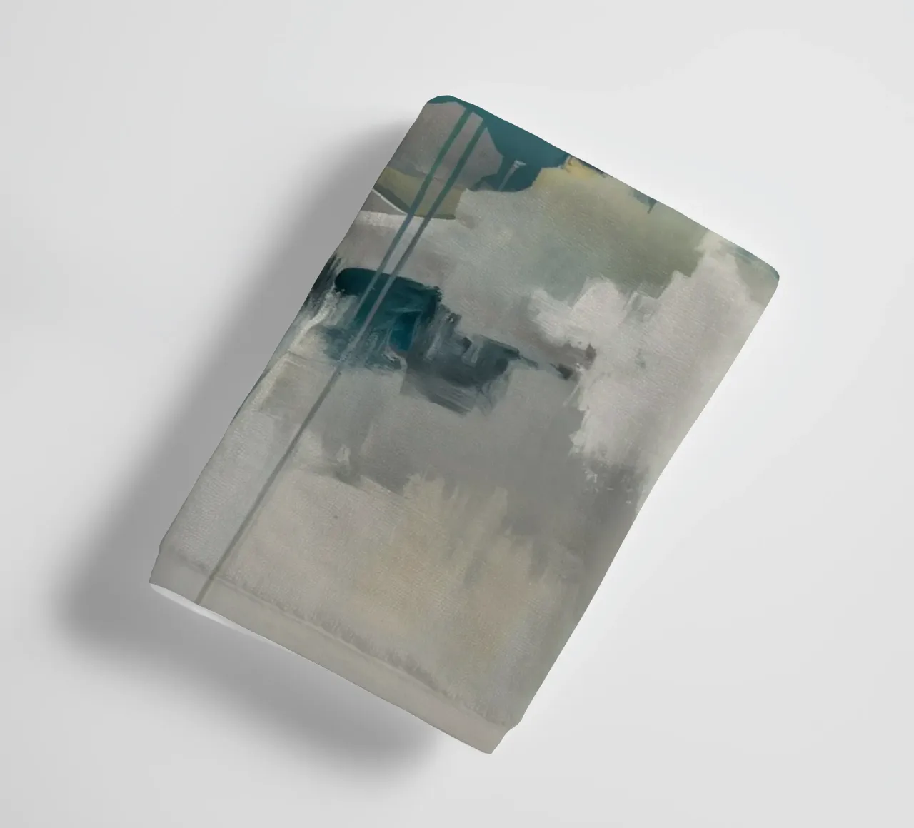 Celestial Teal Bloom towel by Dream Spectrum