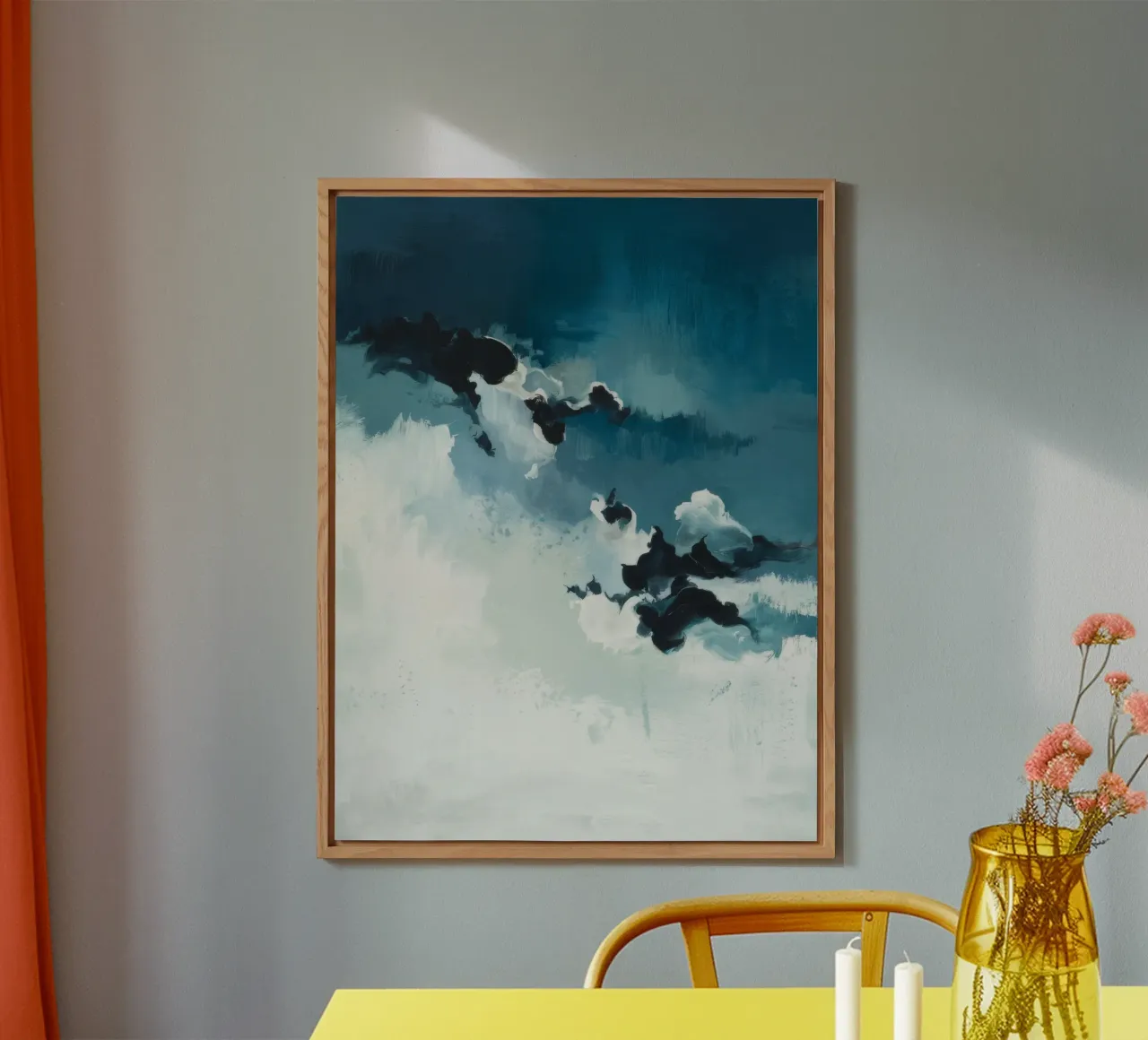 La marea cremisi rifluisce alluminio dibond da Dream Spectrum