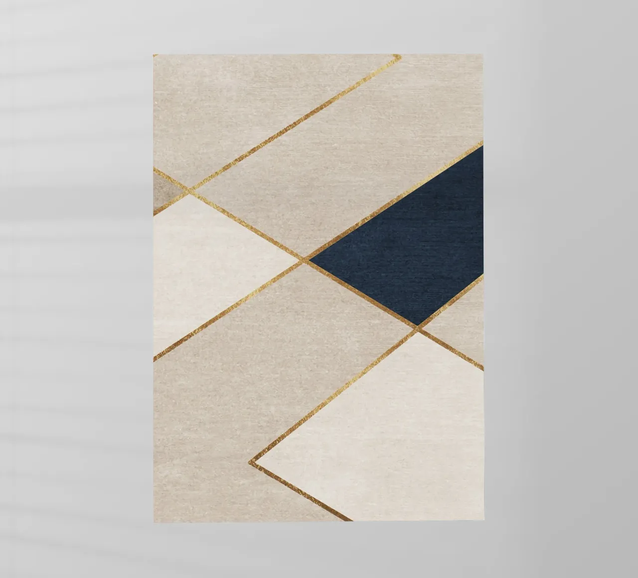 abstract art geometric golden line pellicola backlit da vintageshop
