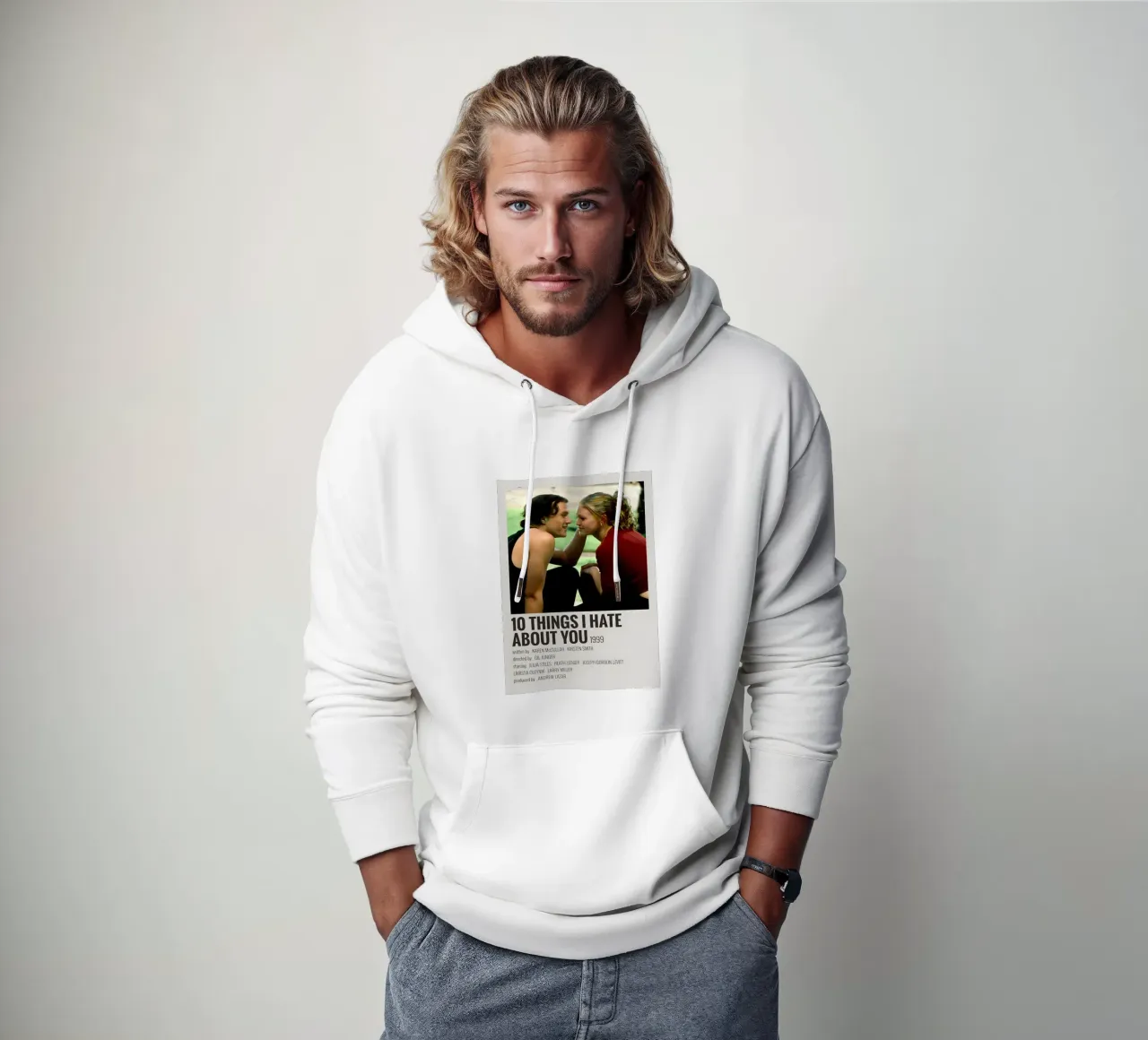 10 THINGS I HATE ABOUT YOU 1999 felpa con cappuccio da MVFminimalist