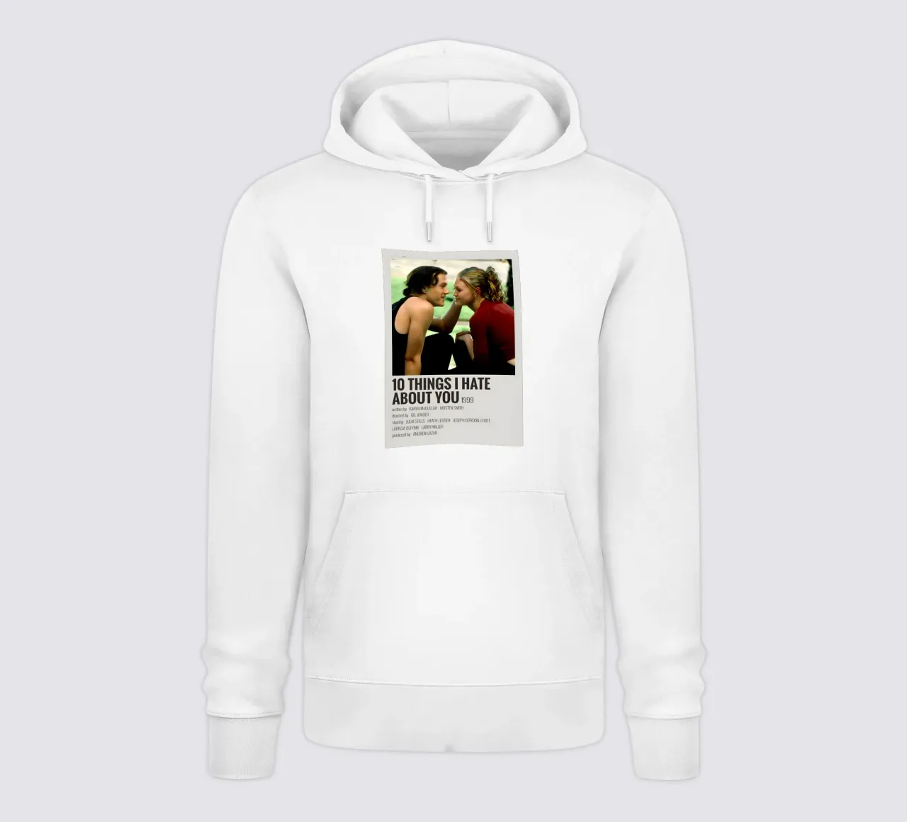 10 THINGS I HATE ABOUT YOU 1999 felpa con cappuccio da MVFminimalist